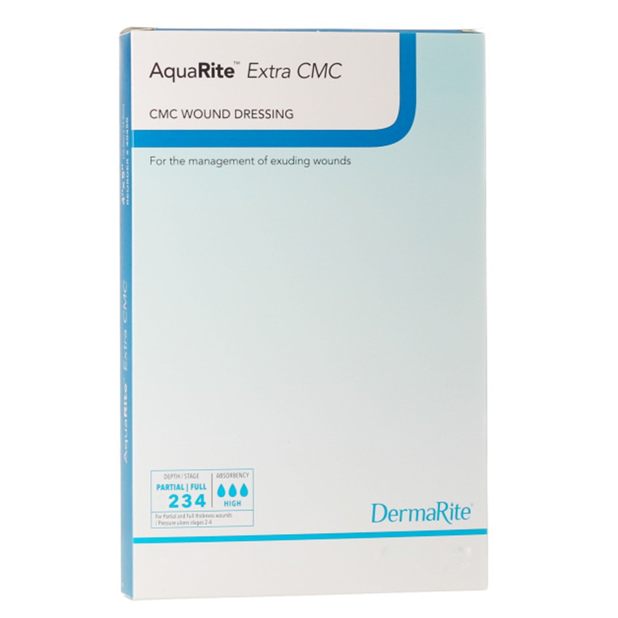 AquaRite Extra CMC™ Wound Dressing, 6 x 6 Inch (5 Units)