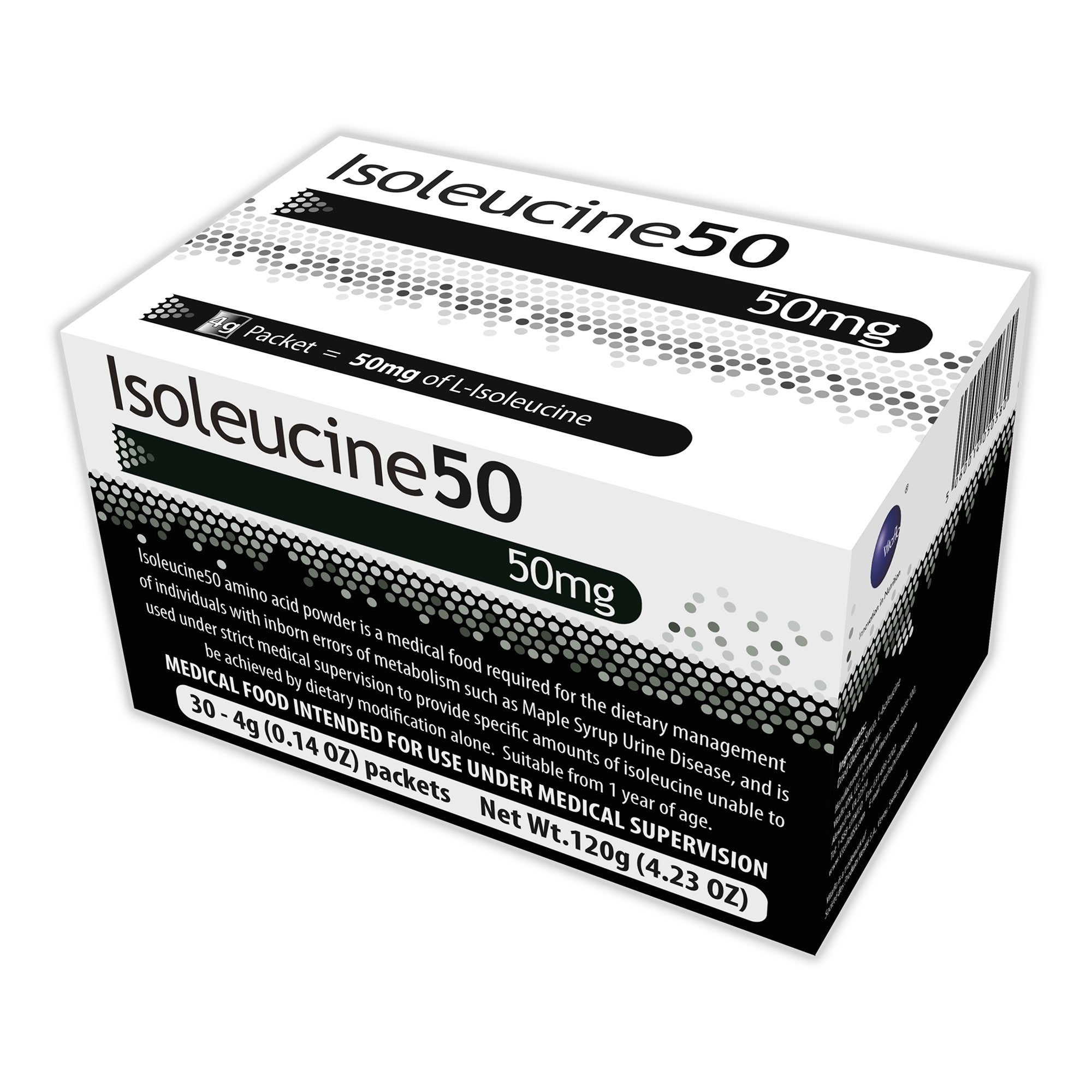 Isoleucine50 Medical Food for use in the Dietary Management of MSUD (30 Units)