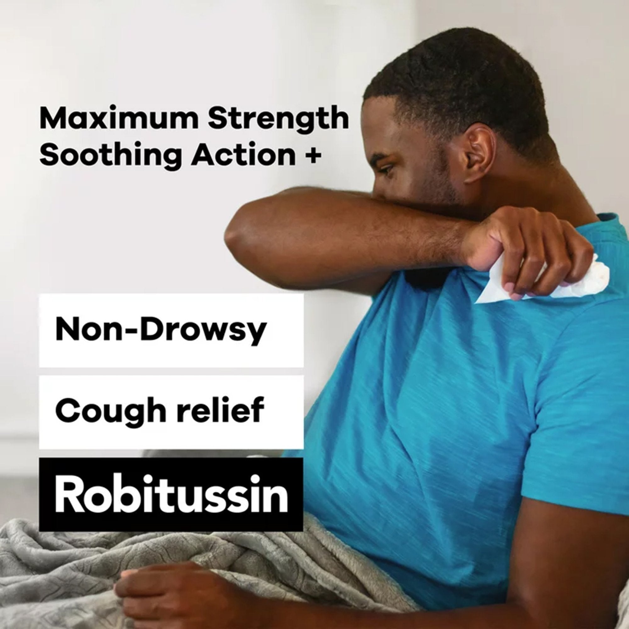 Robitussin Adult Cough + Chest Congestion DM Liquid Maximum Strength, 8-ounce bottle (1 Unit)