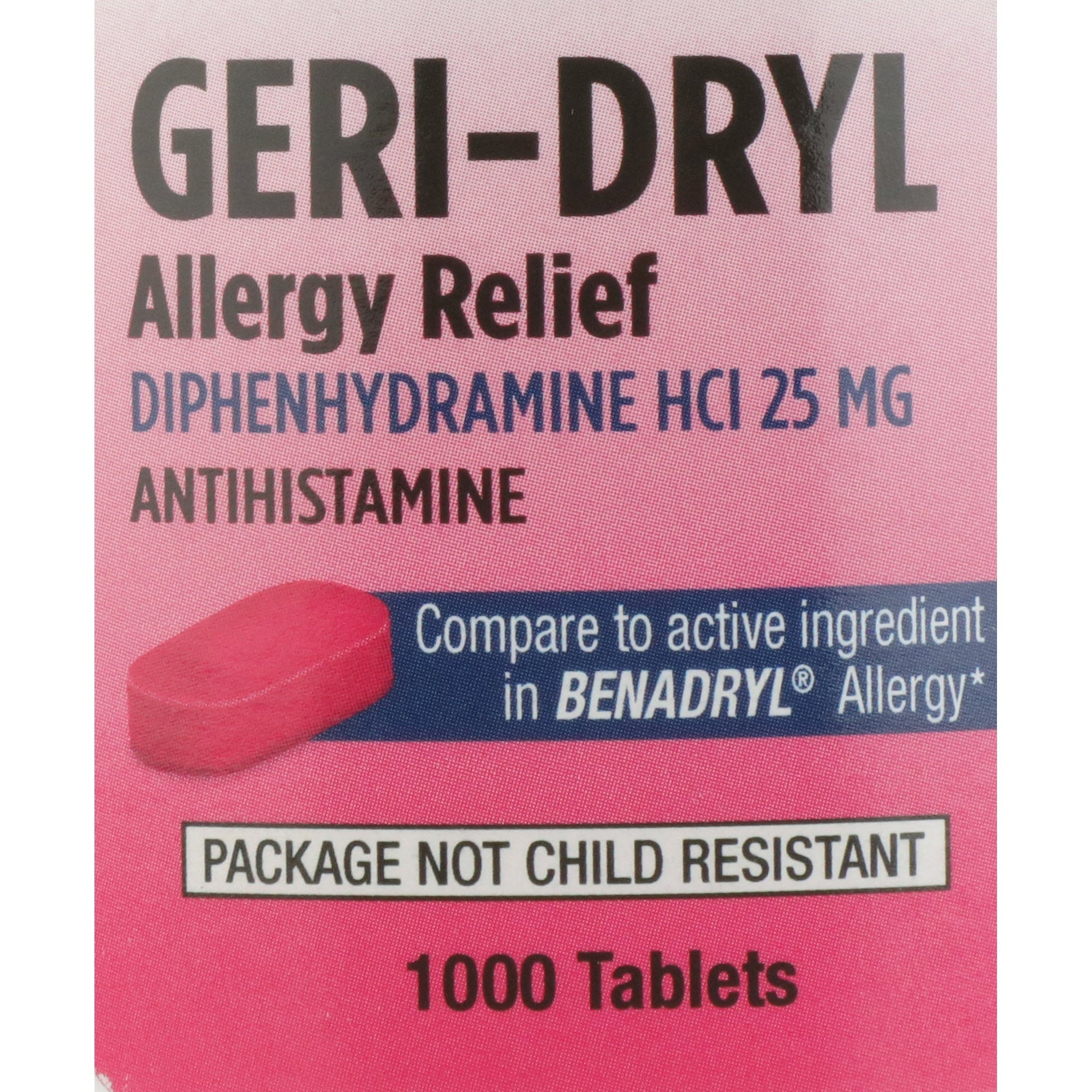 Geri-Care® Diphenhydramine Allergy Relief (12 Units)