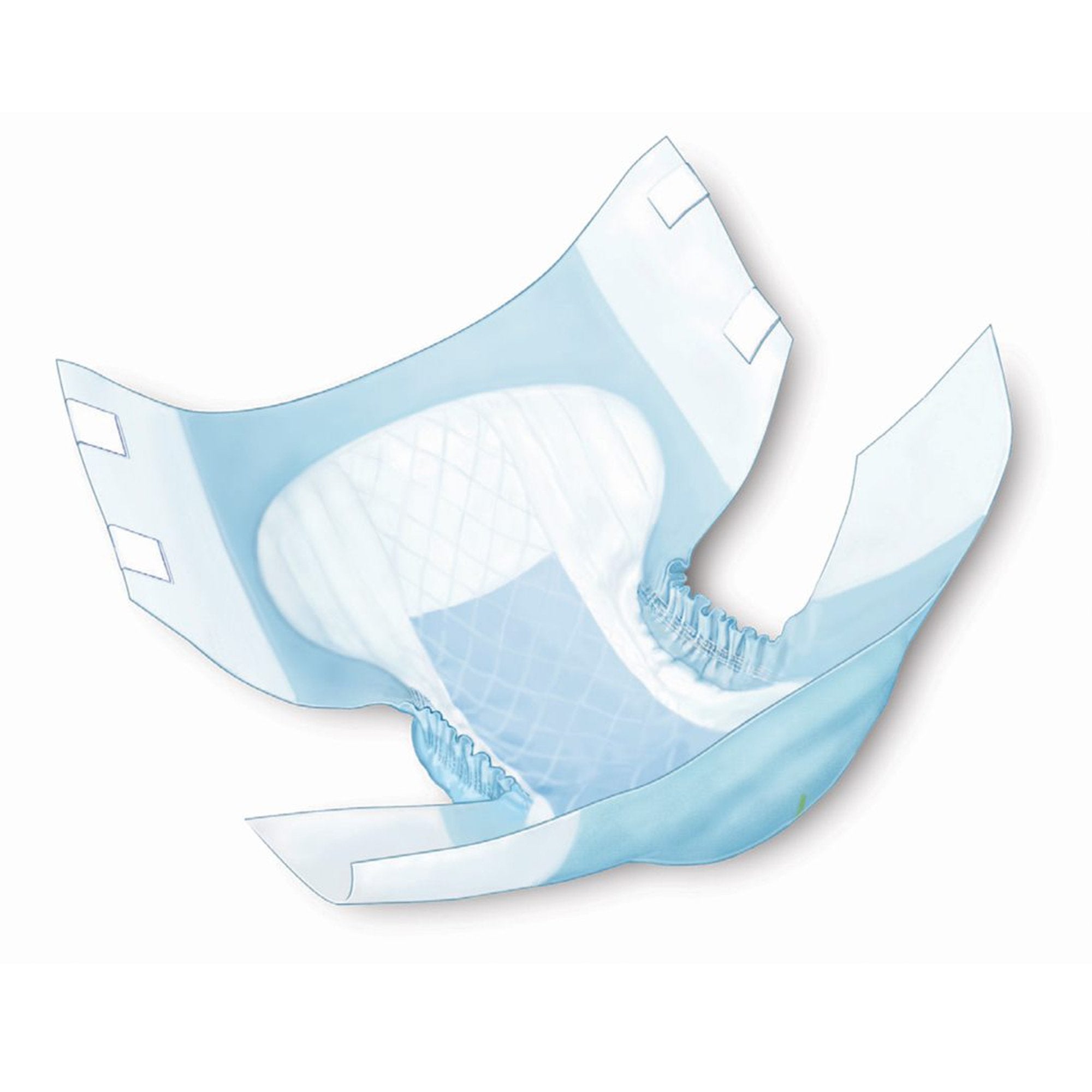 Wings™ Quilted Plus with BreatheEasy™ Technology Incontinence Brief, Large (18 Units)