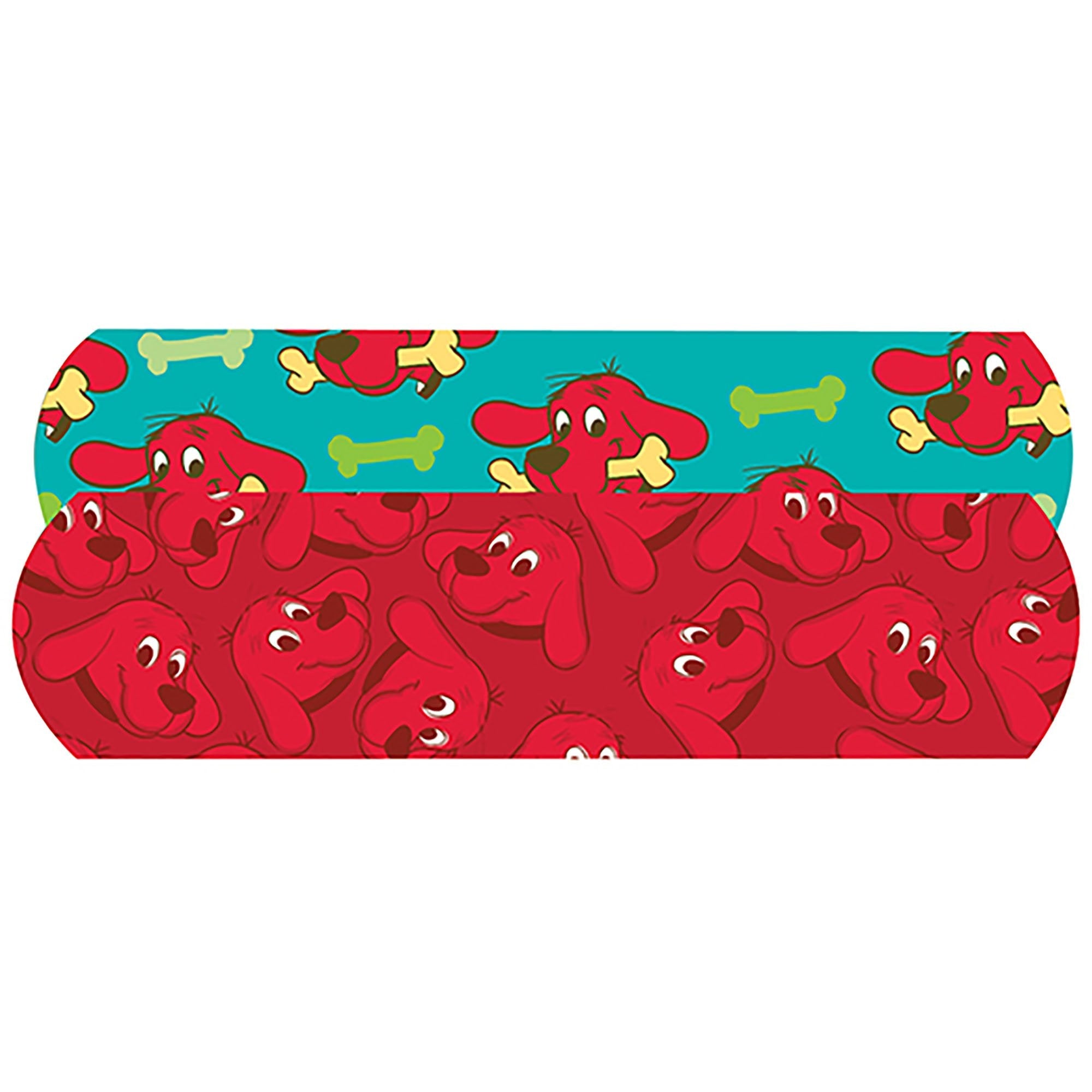 American® White Cross Stat Strip® Clifford the Big Red Dog Adhesive Strip, ¾ x 3 Inch (1 Unit)