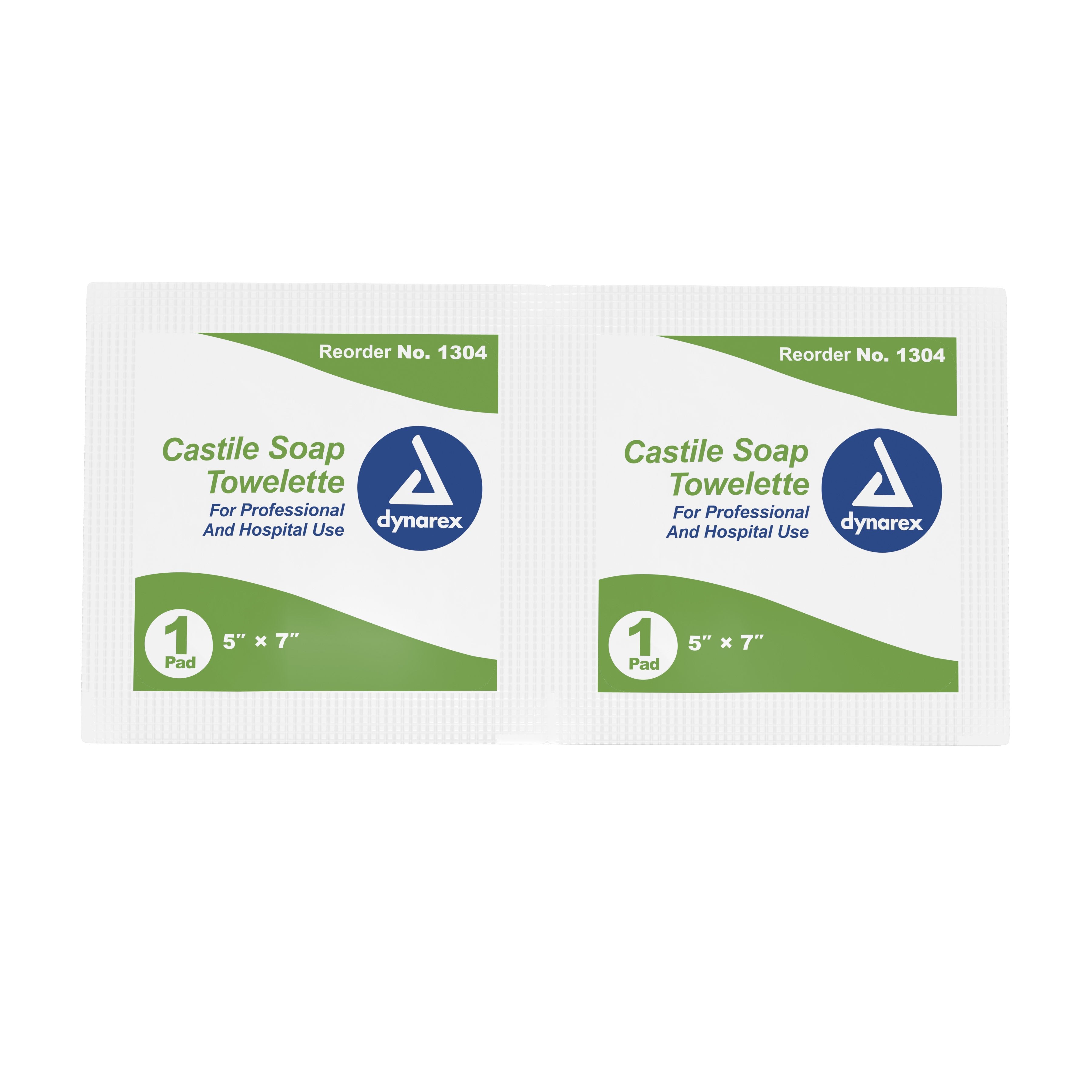 dynarex® Scented Castile Soap Towelettes, Individual Packets (100 Units)