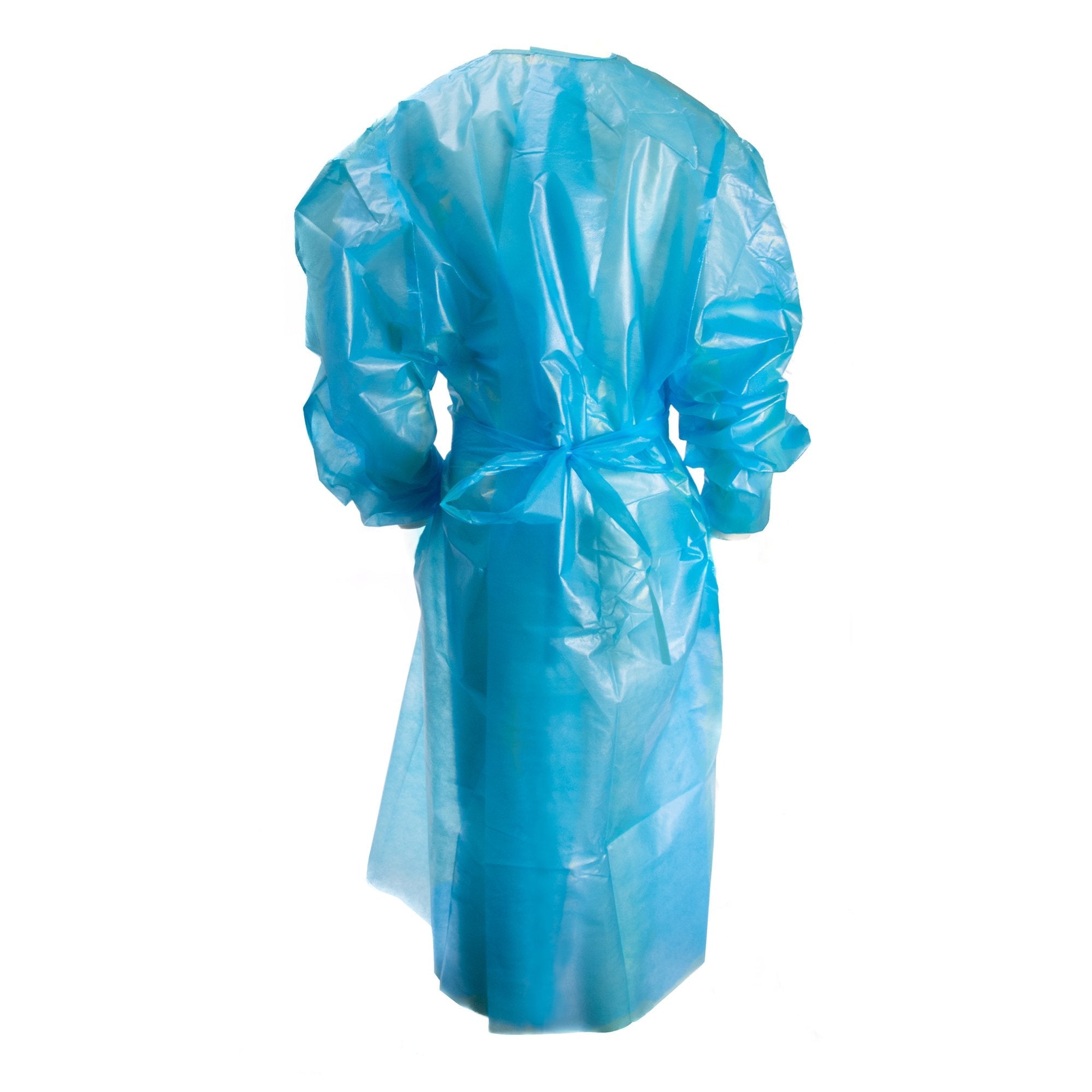 McKesson Full Back Chemotherapy Procedure Gown, Large (10 Units)