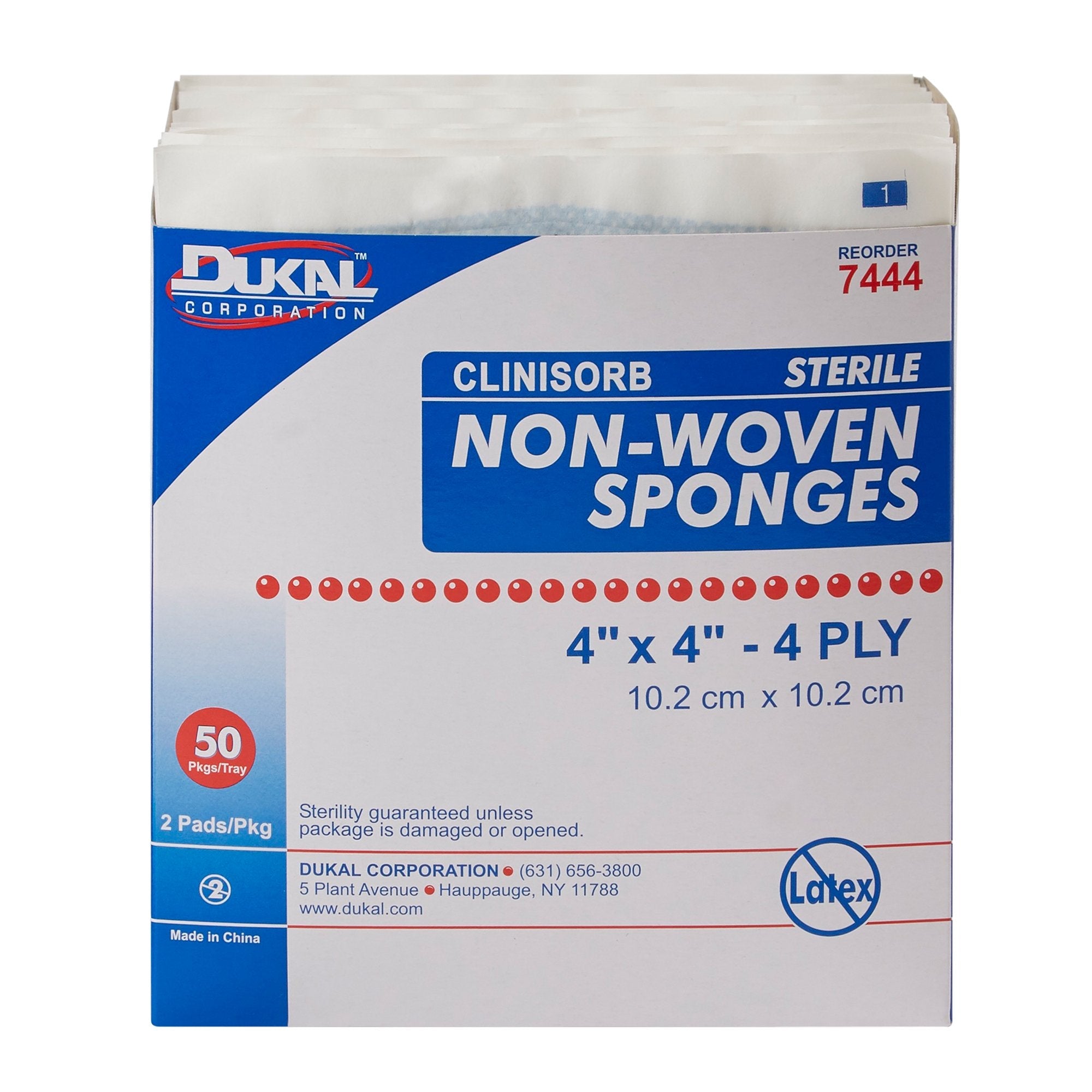 Clinisorb Sterile Nonwoven Sponge, 4 x 4 Inch (1 Unit)