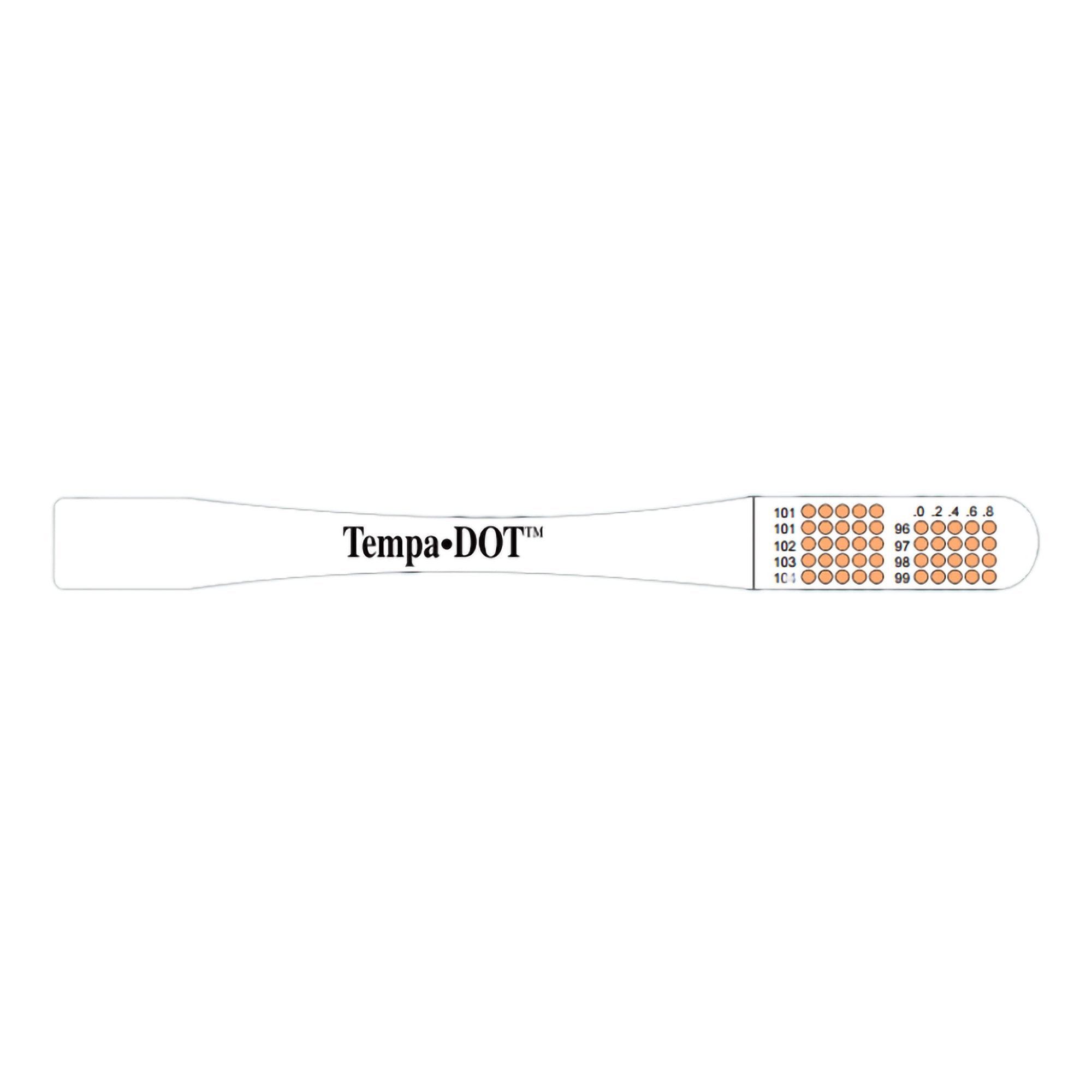 Tempa·DOT™ Disposable Oral Thermometer (100 Units)