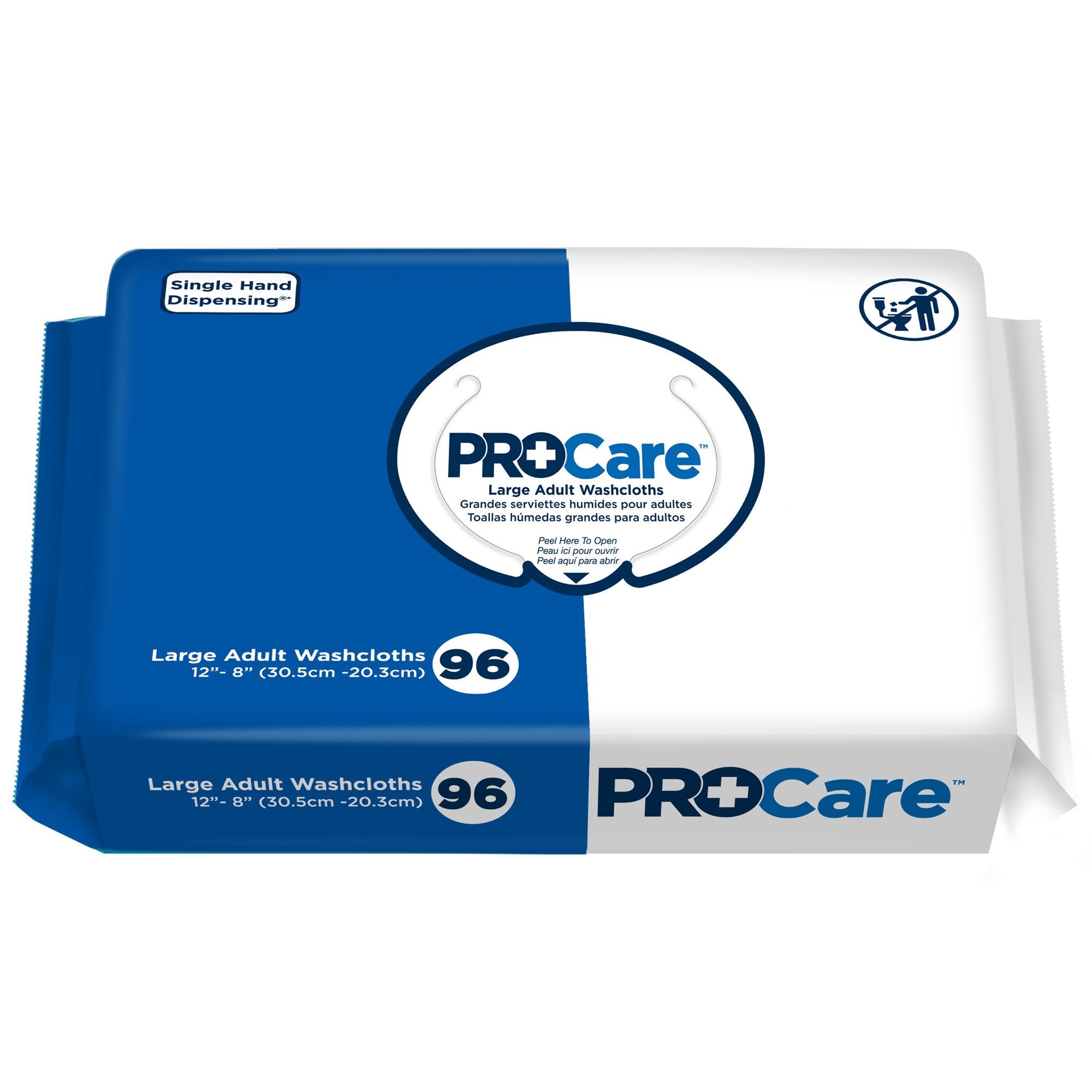 ProCare Personal Cleansing Wipes with Aloe & Vitamin E, Scented - 96 Pack