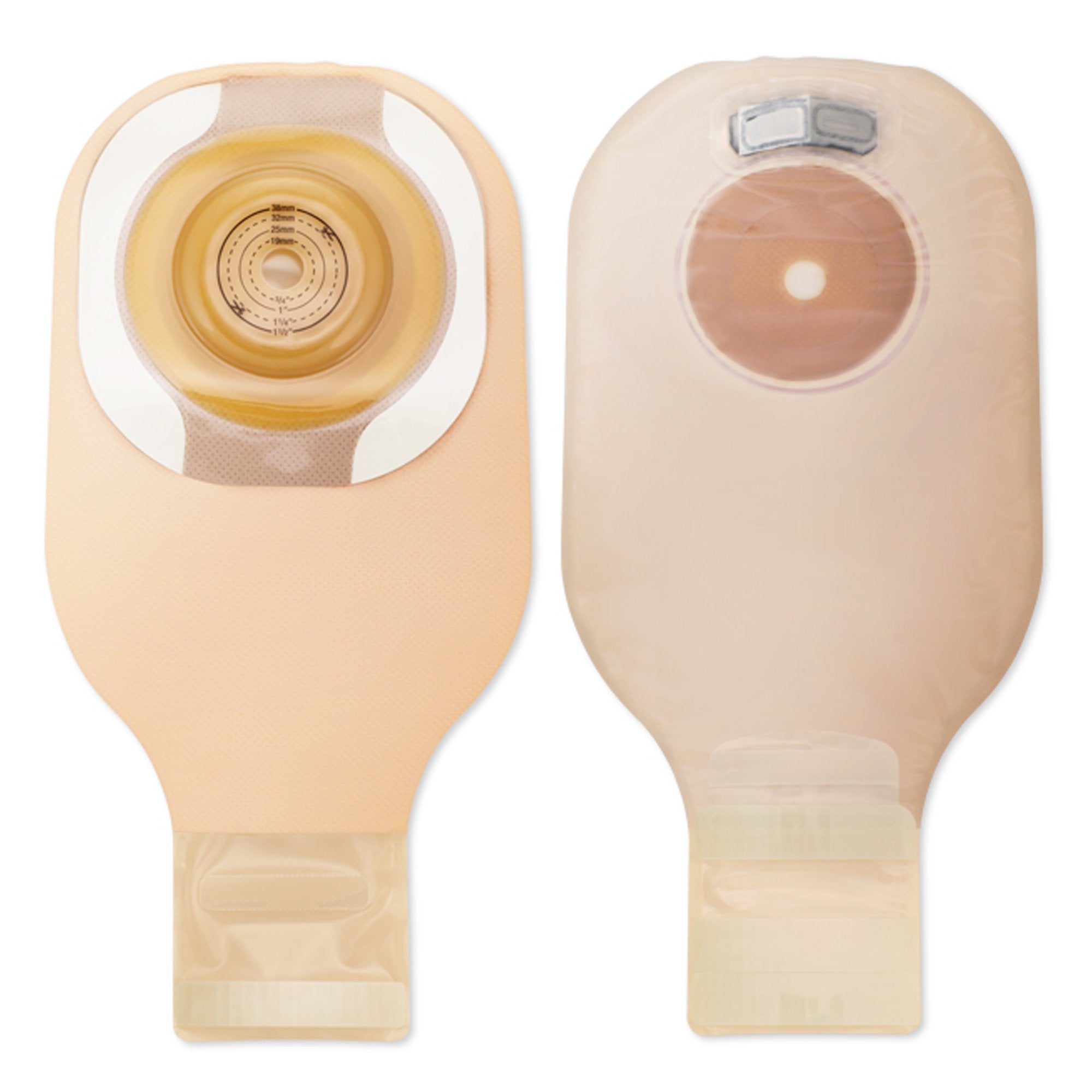 Premier™ Flextend™ One-Piece Drainable Beige Filtered Ostomy Pouch, 12 Inch Length, 2-1/8 Inch Stoma (5 Units)