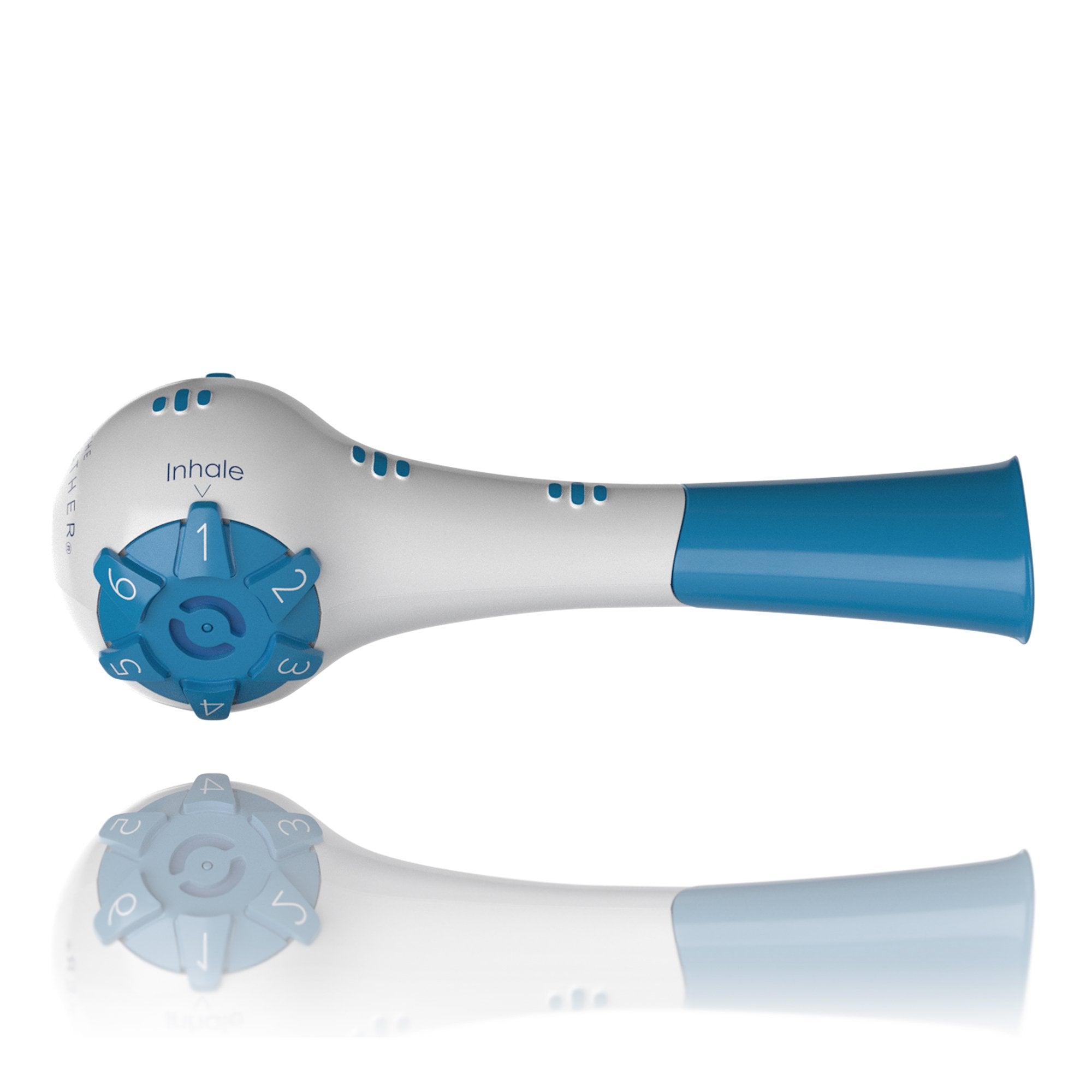 The Breather® Respiratory Exerciser, Blue (120 Units)