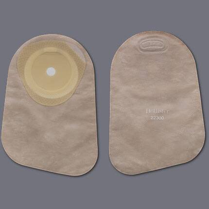 Premier™ One-Piece Closed End Beige Colostomy Pouch, 9 Inch Length, 1 Inch Stoma (30 Units)