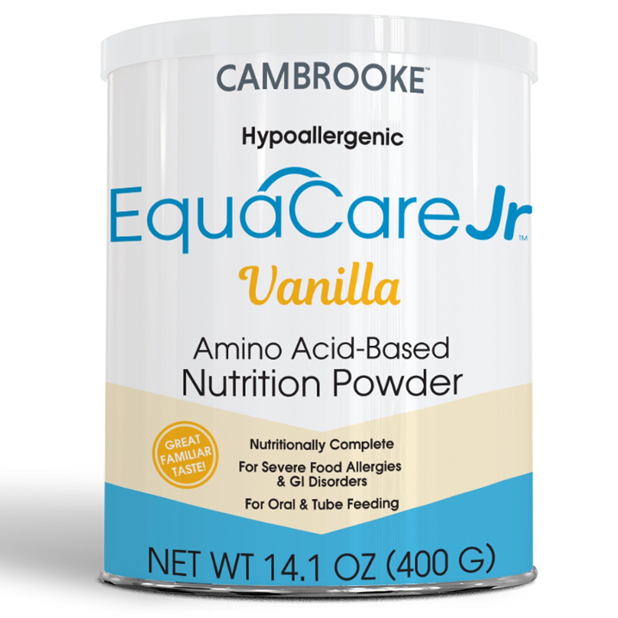 EquaCare Jr™ Vanilla Amino Acid Based Pediatric Oral Supplememt / Tube Feeding Formula, 14.1-ounce Can (1 Unit)