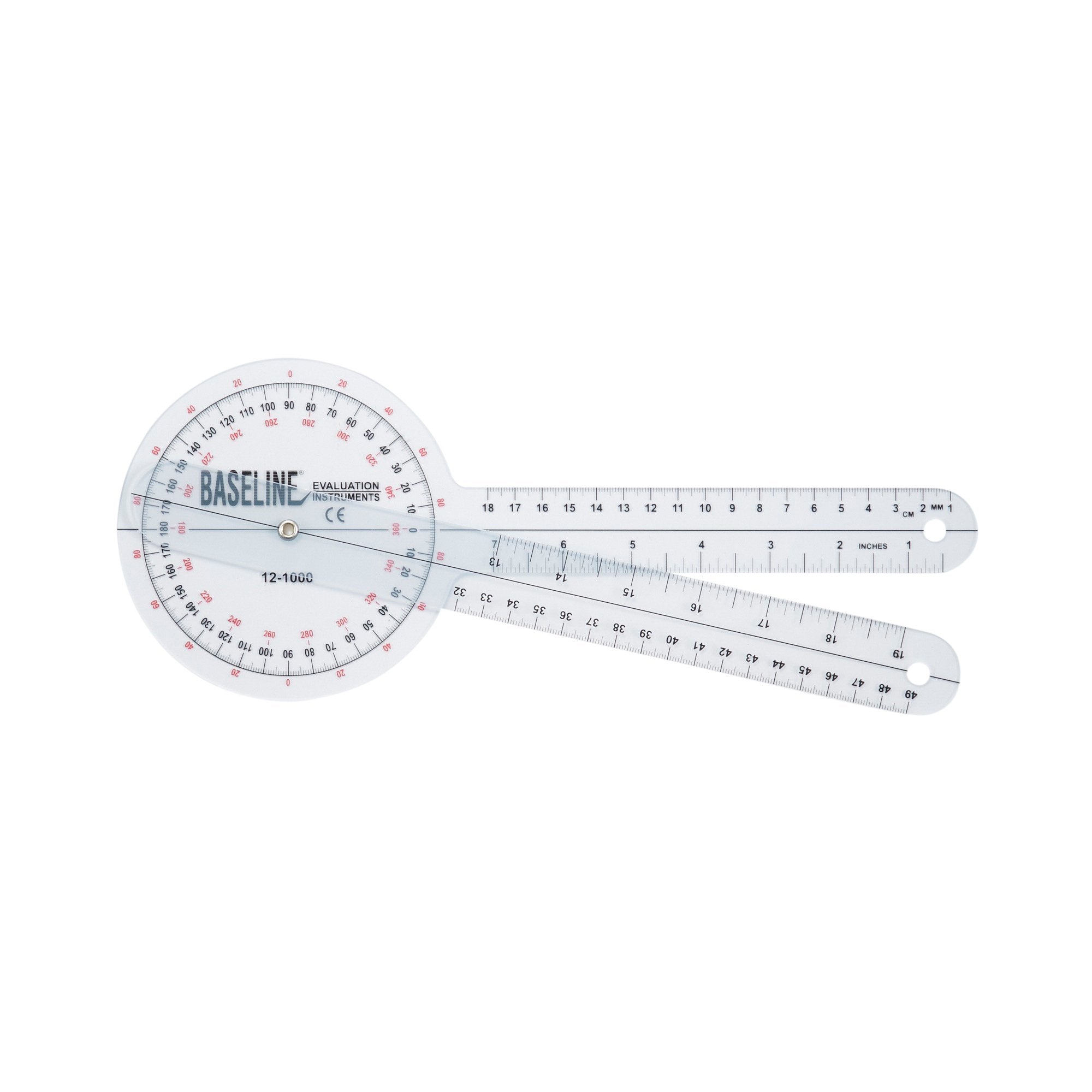 Baseline® Goniometer, 12 Inch Arms (1 Unit)