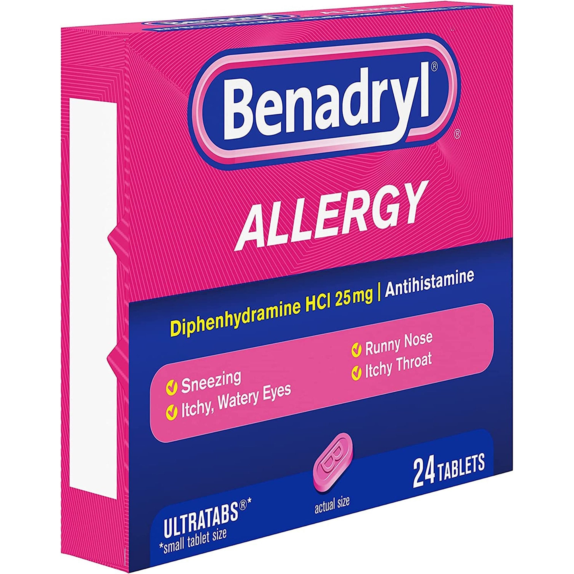 Benadryl® Allergy Ultratabs (24 Units)