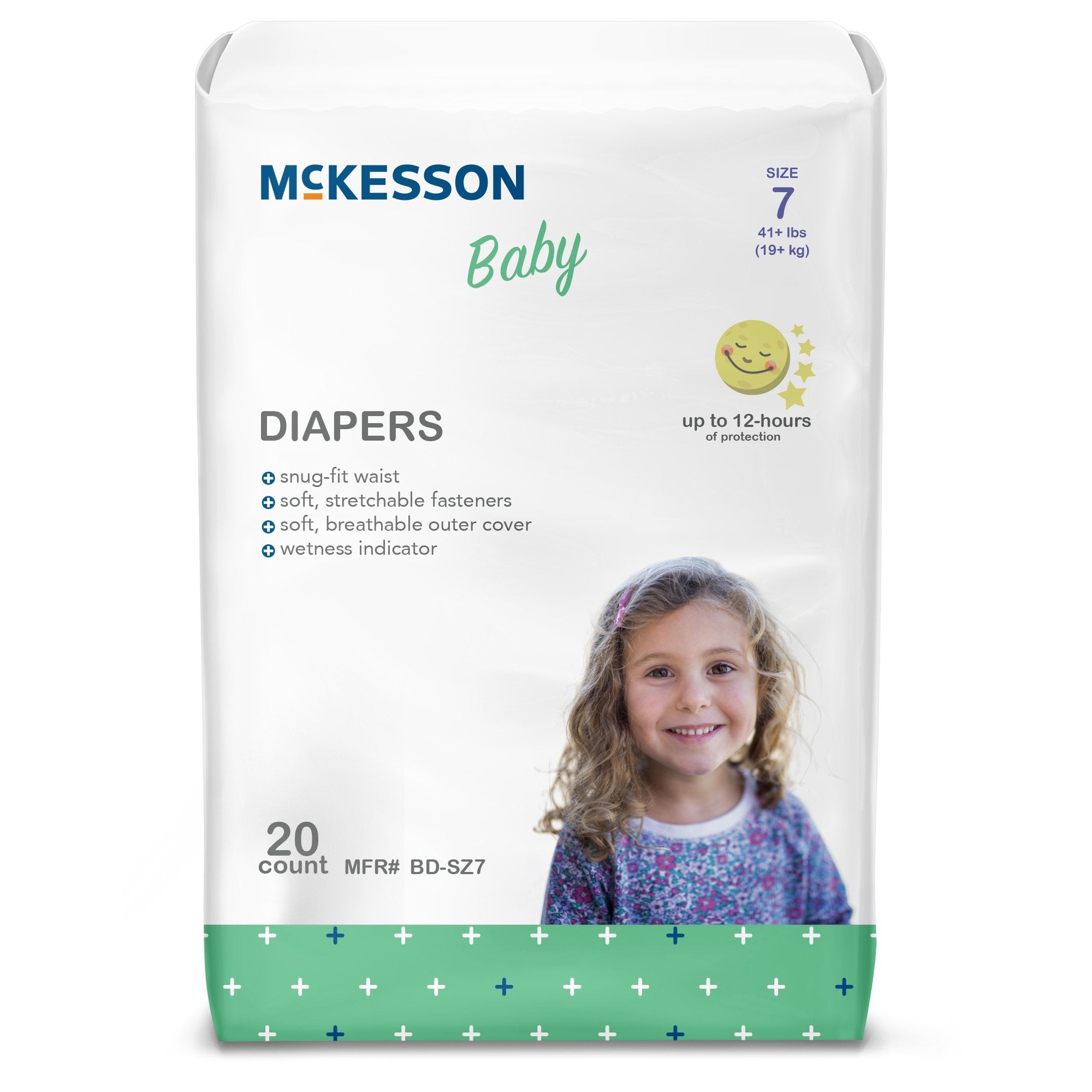 McKesson Baby Diaper, Size 7 (1 Unit)