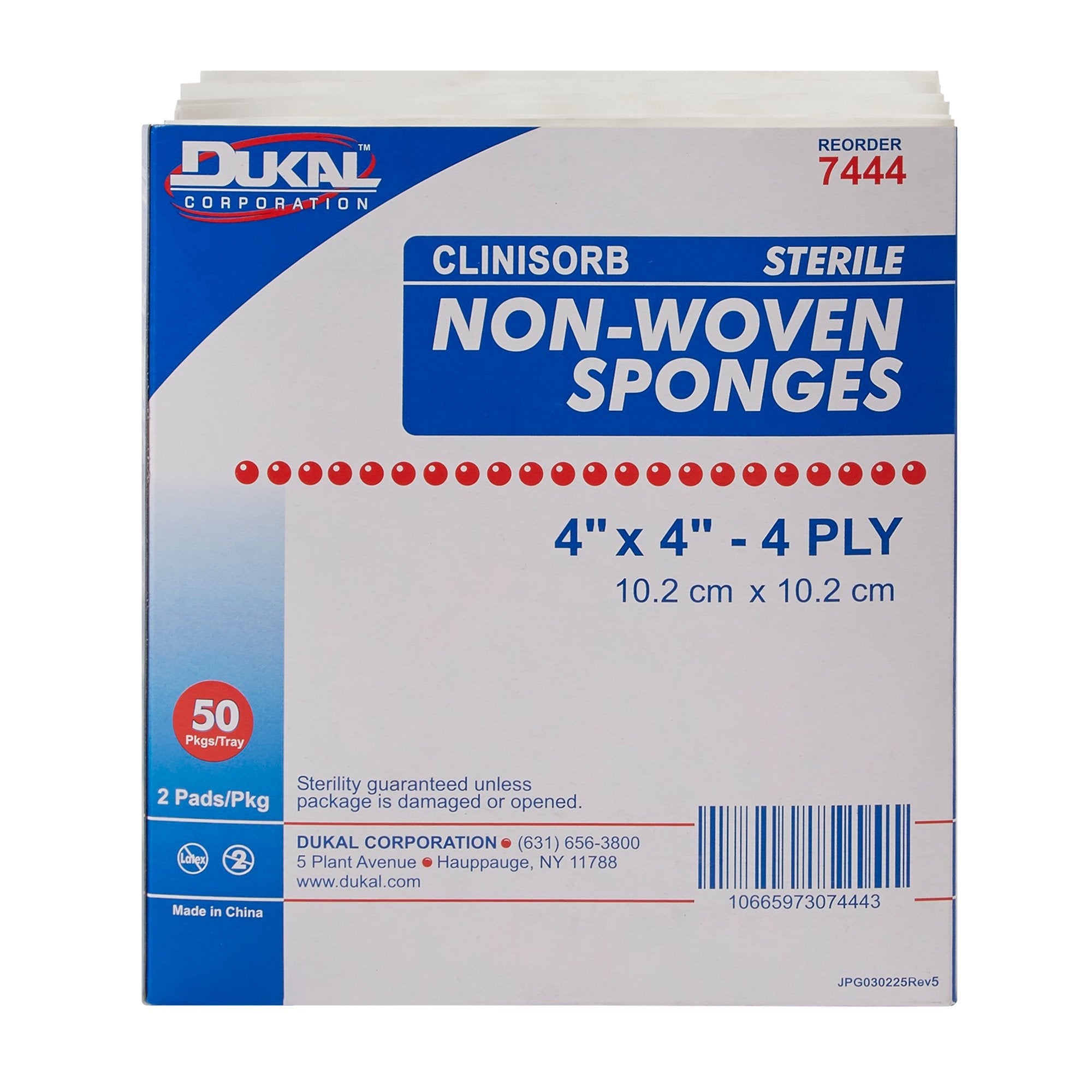 Clinisorb Sterile Nonwoven Sponge, 4 x 4 Inch (1 Unit)