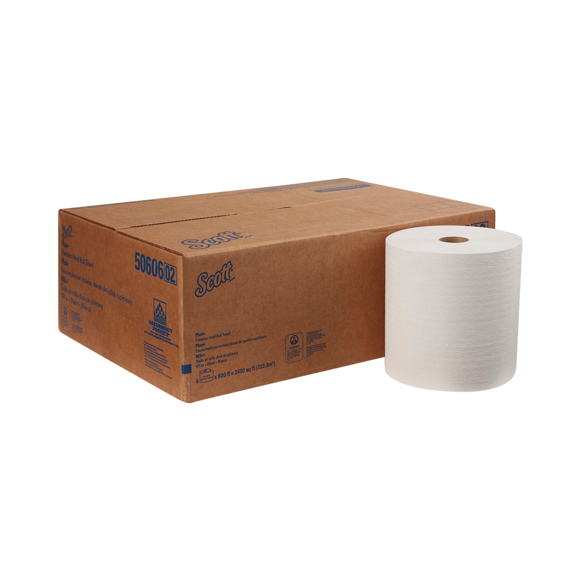 Scott® Essential White Paper Towel, 8 Inch x 600 Foot (6 Units)