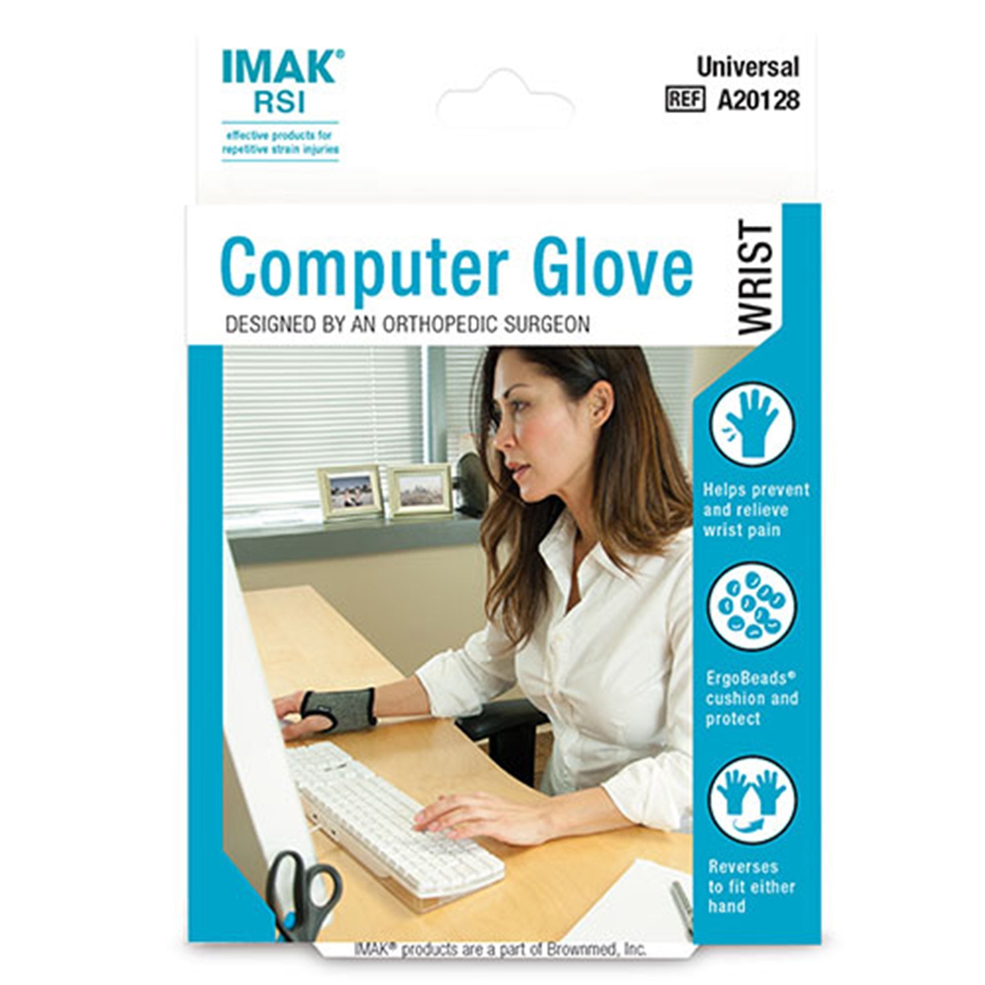 IMAK® RSI Computer Glove, One Size Fits Most (1 Unit)