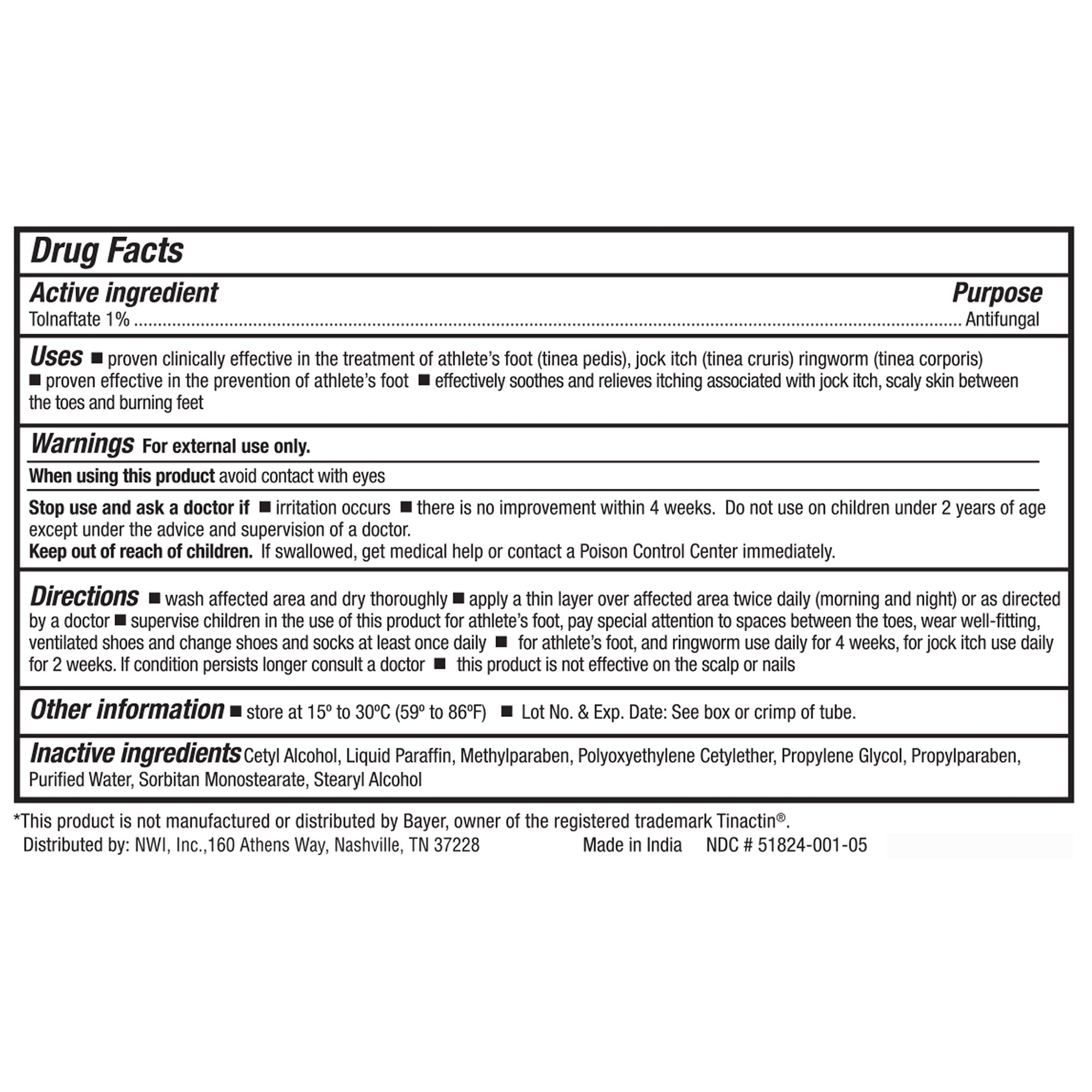 CareALL® Tolnaftate Antifungal (24 Units)