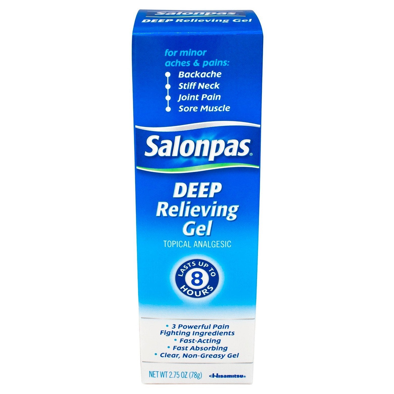 Salonpas® Camphor / Menthol / Methyl Salicylate Topical Pain Relief (1 Unit)