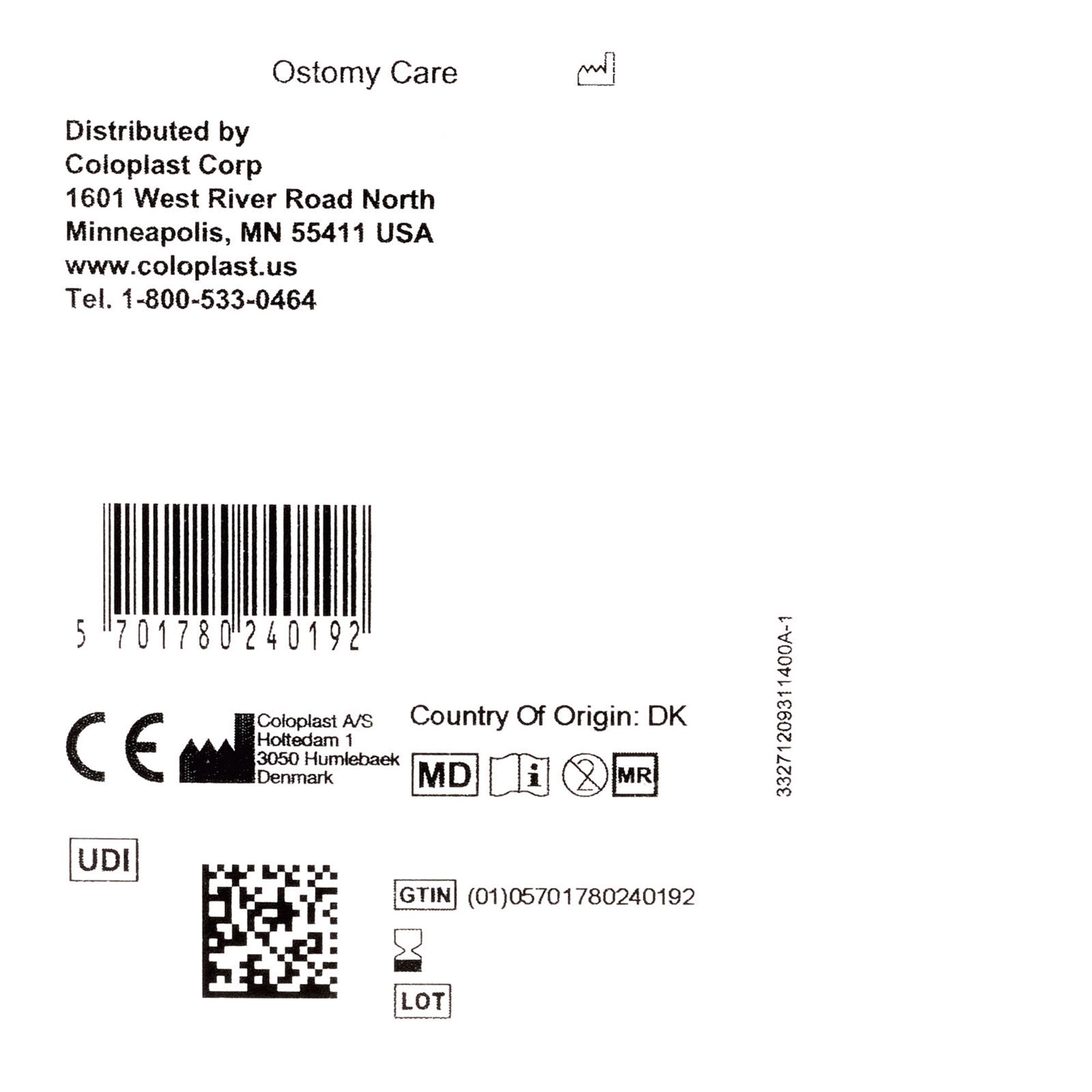 Ostomy Seal Brava® Convex, Starter Hole 1-3/8 Inch (35mm) (10 Units)