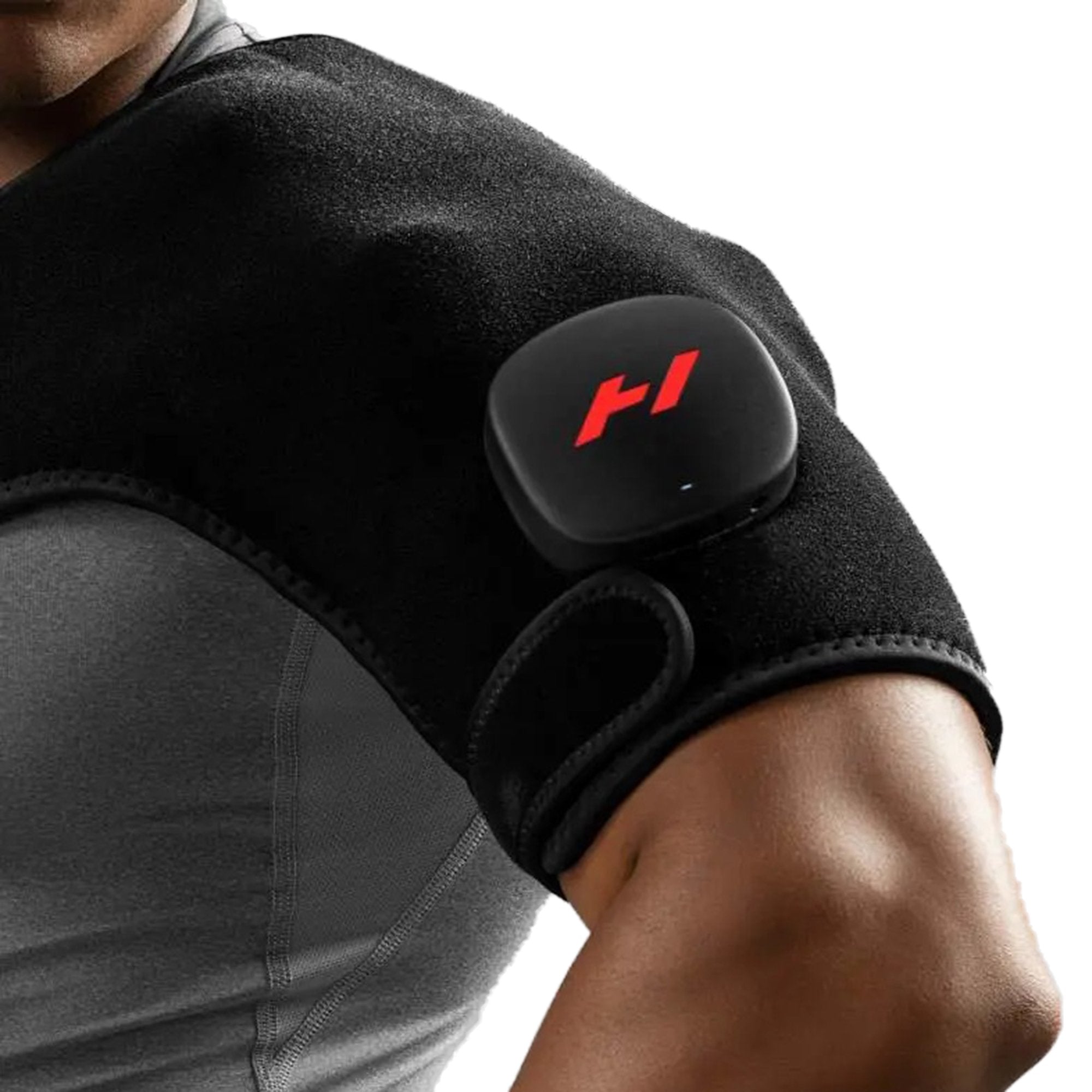 Hyperice Venom 2 Shoulder Heat and Massage Therapy Wrap, One Size Fits Most Left Shoulders (1 Unit)