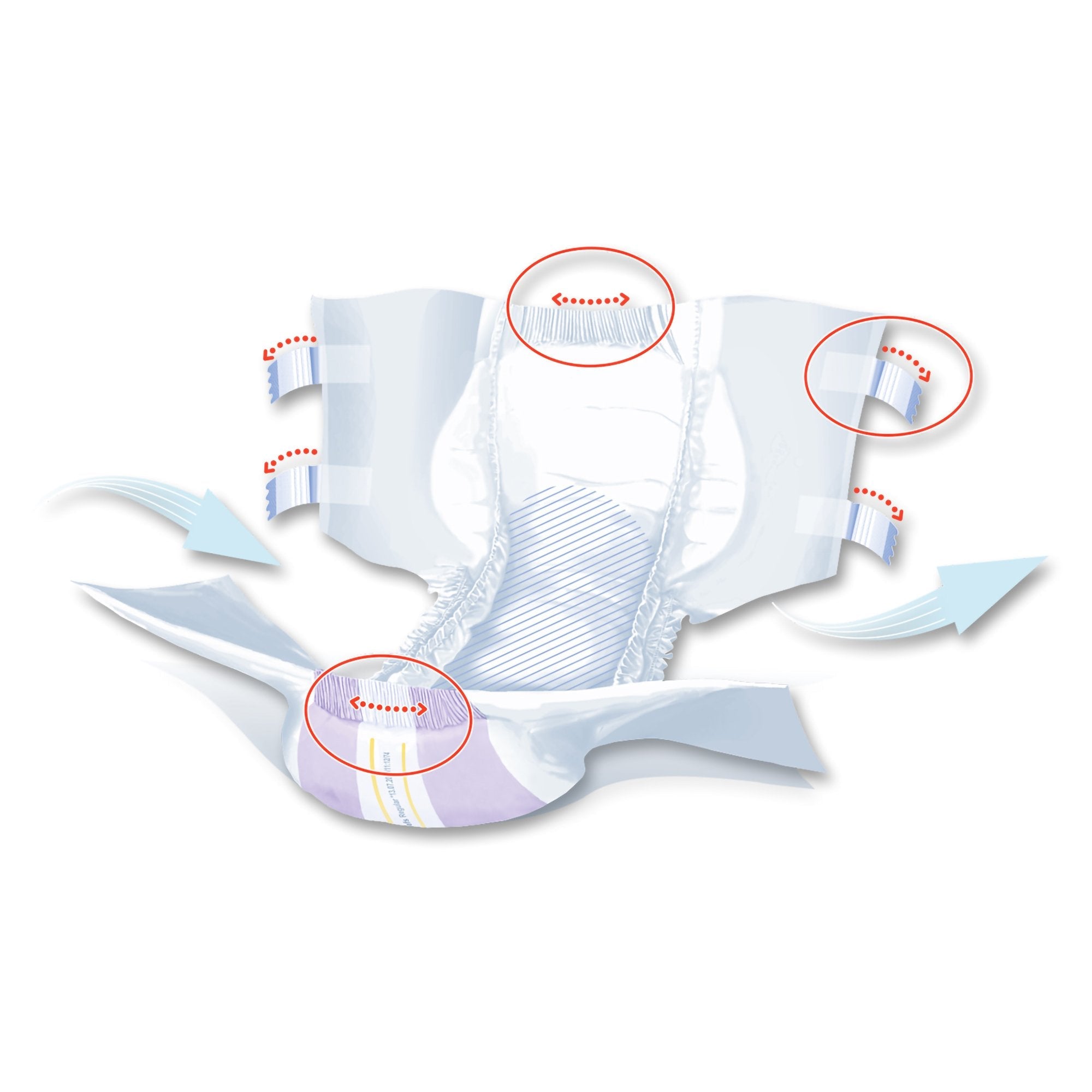 Seni® Super Plus Severe Absorbency Incontinence Brief, Regular (25 Units)