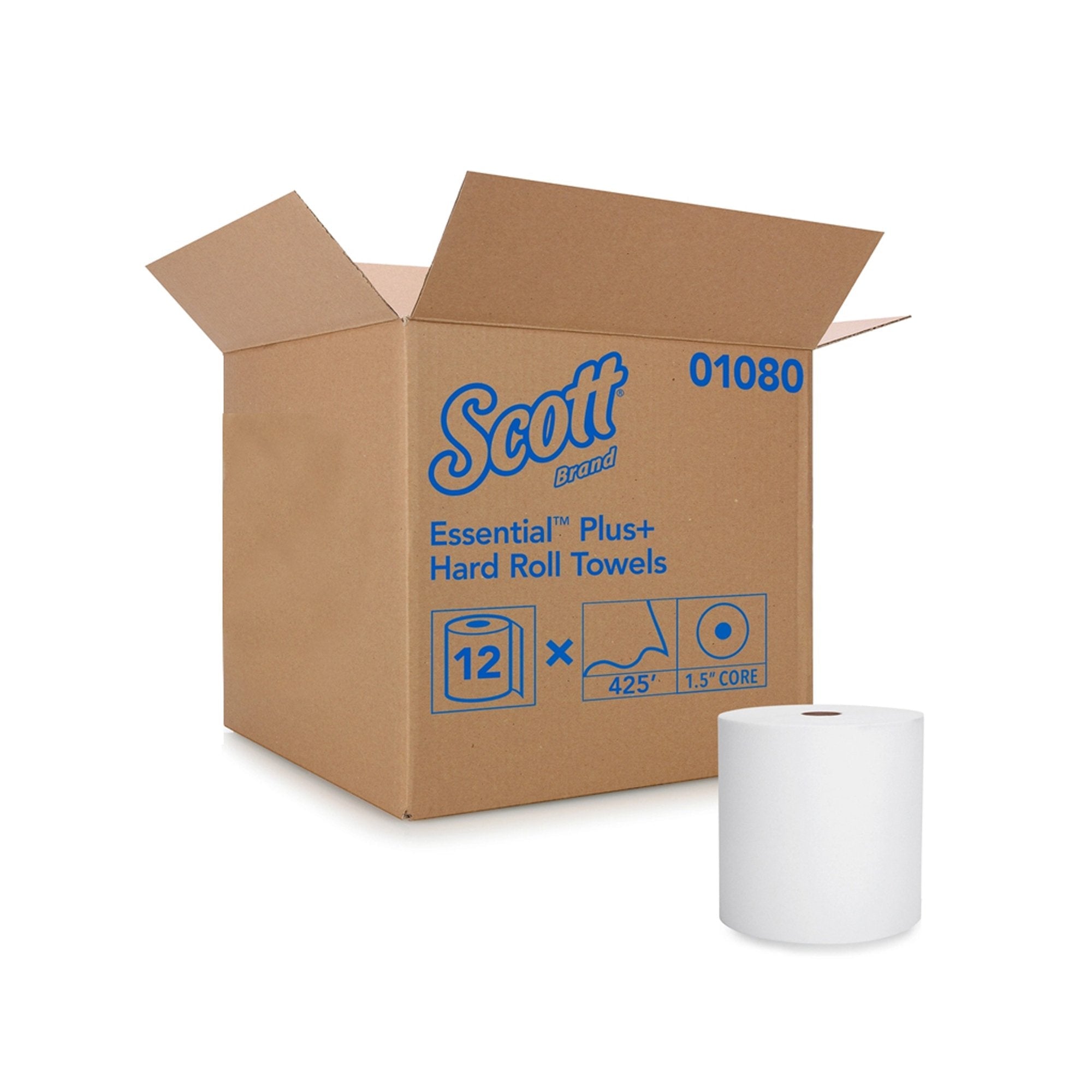 Scott® Essential Paper Towel, 8 Inch x 425 Foot, 12 Rolls per Case (12 Units)