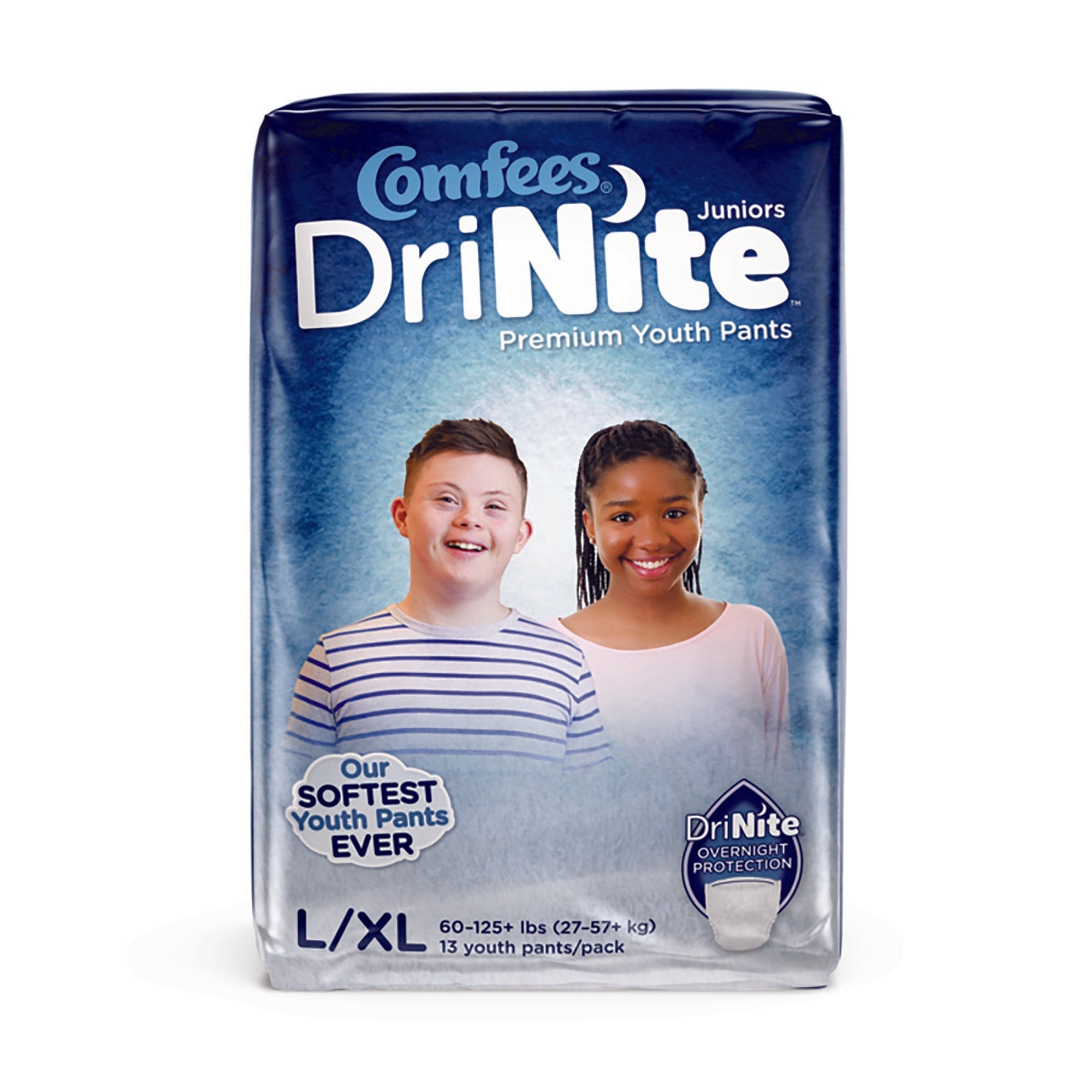 Comfees® DriNite® Juniors Absorbent Underwear, Large / Extra Large (13 Units)