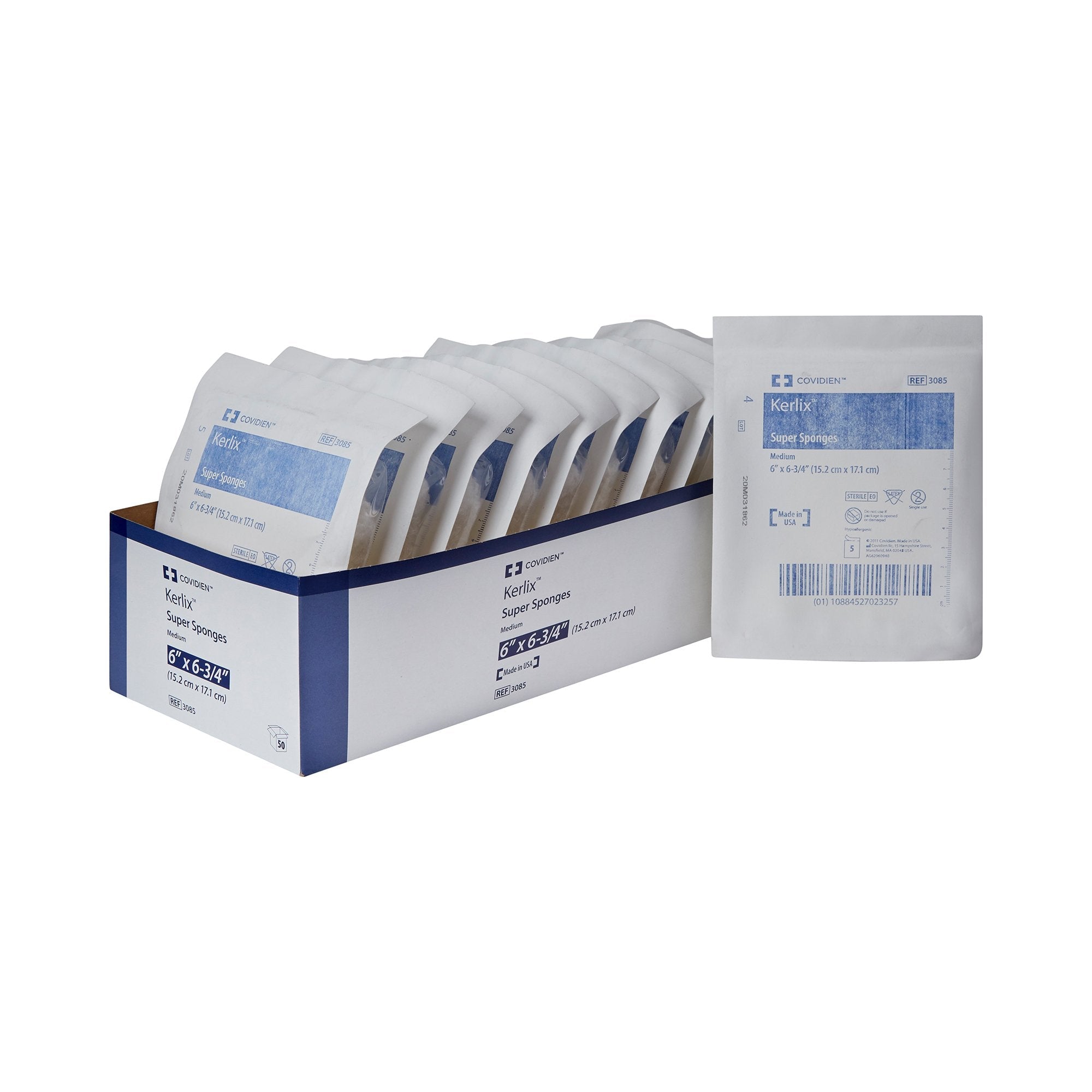 Kerlix™ Sterile USP Type VII Fluff Dressing, 6 x 6-3/4 Inch (10 Units)