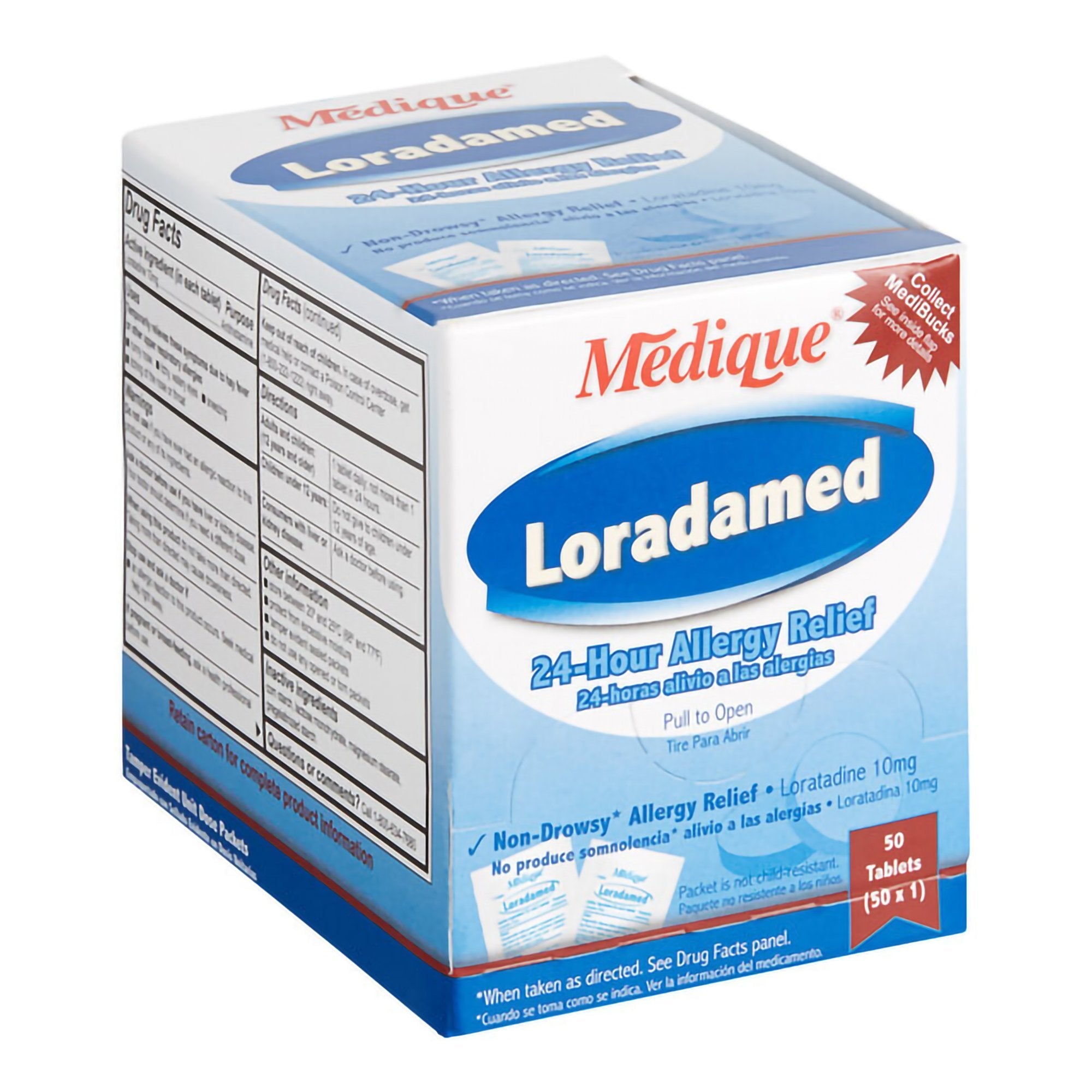 Loradamed Loratadine Allergy Relief (50 Units)