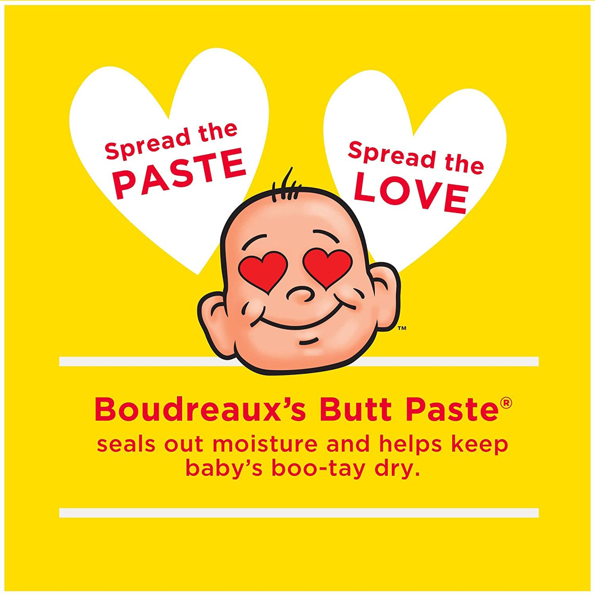 Boudreaux's Butt Paste® Diaper Rash Treatment 16 oz. Jar (1 Unit)