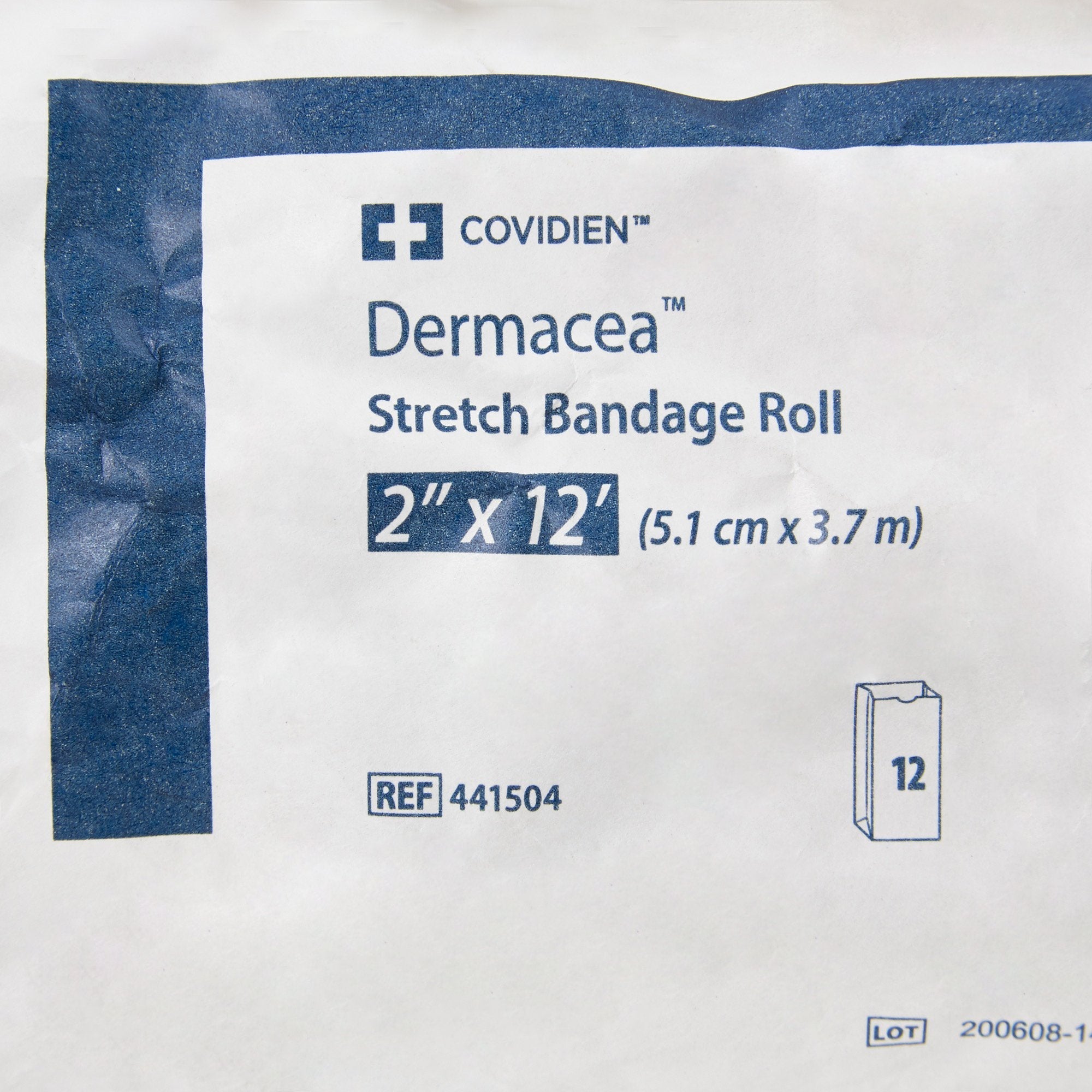 Dermacea™ Sterile Conforming Bandage, 2 Inch x 4 Yard (12 Units)