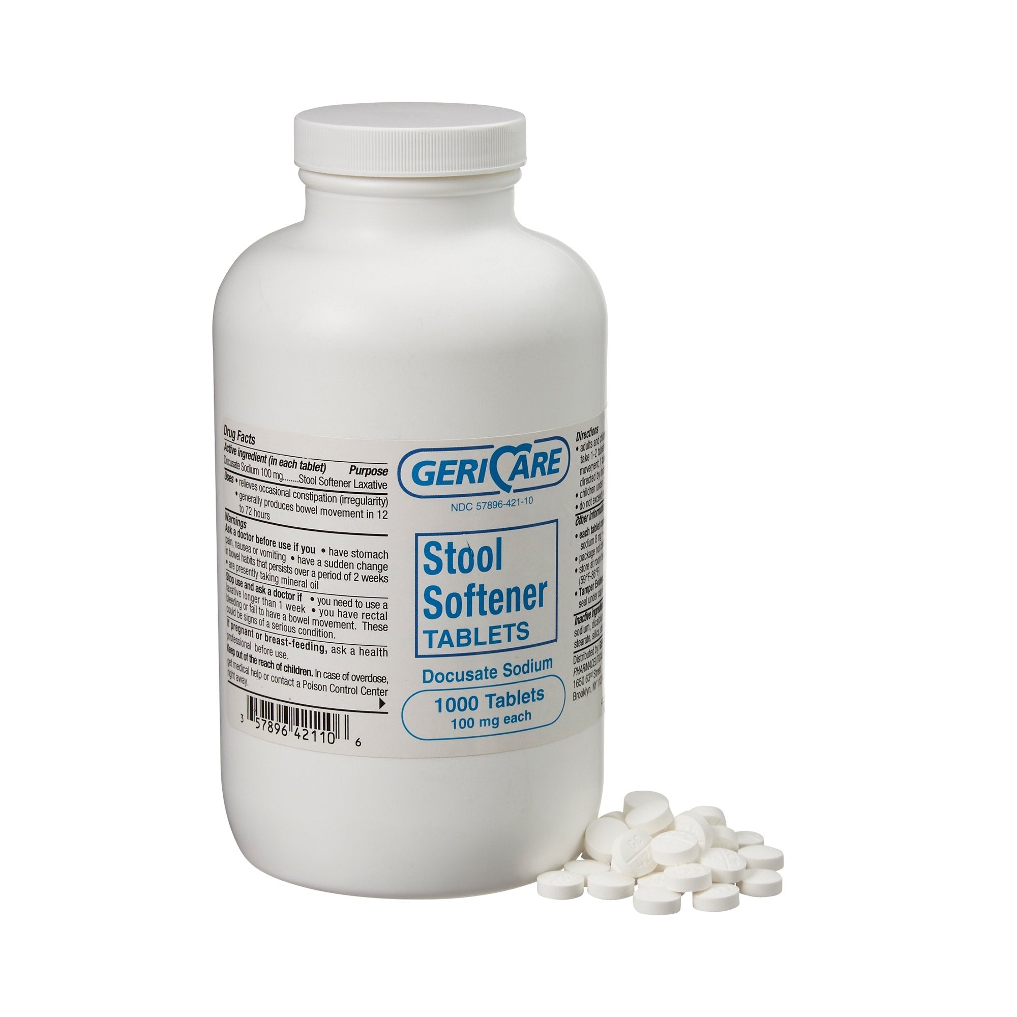 Geri-Care® Docusate Sodium Stool Softener (1 Unit)