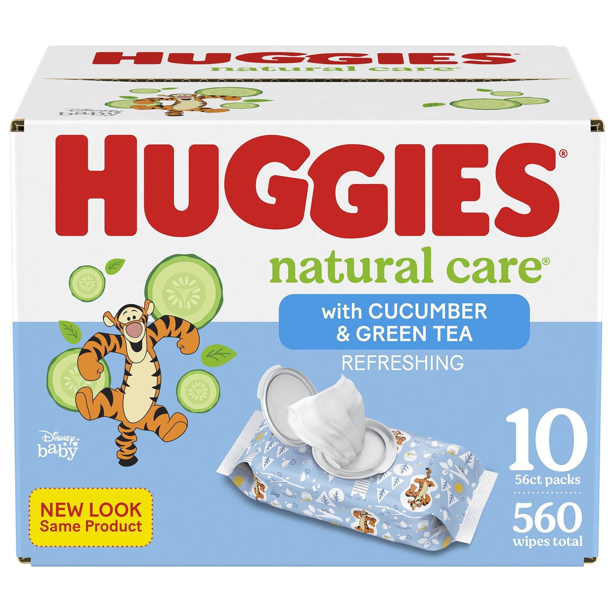 Huggies® Natural Care® Refreshing Baby Wipes (560 Units)