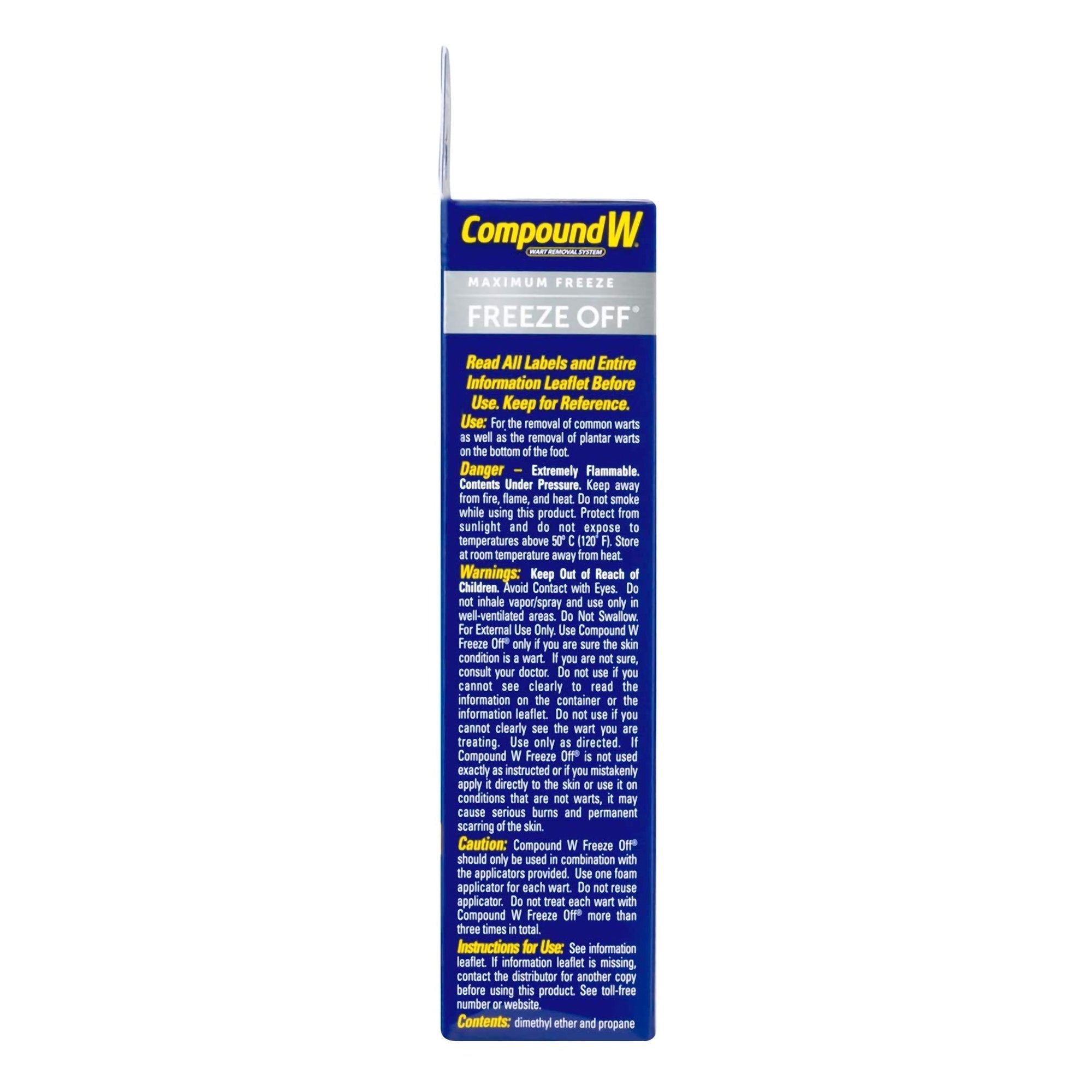 Compound W® Freeze Off® Dimethyl Ether / Propane Wart Remover (1 Unit)