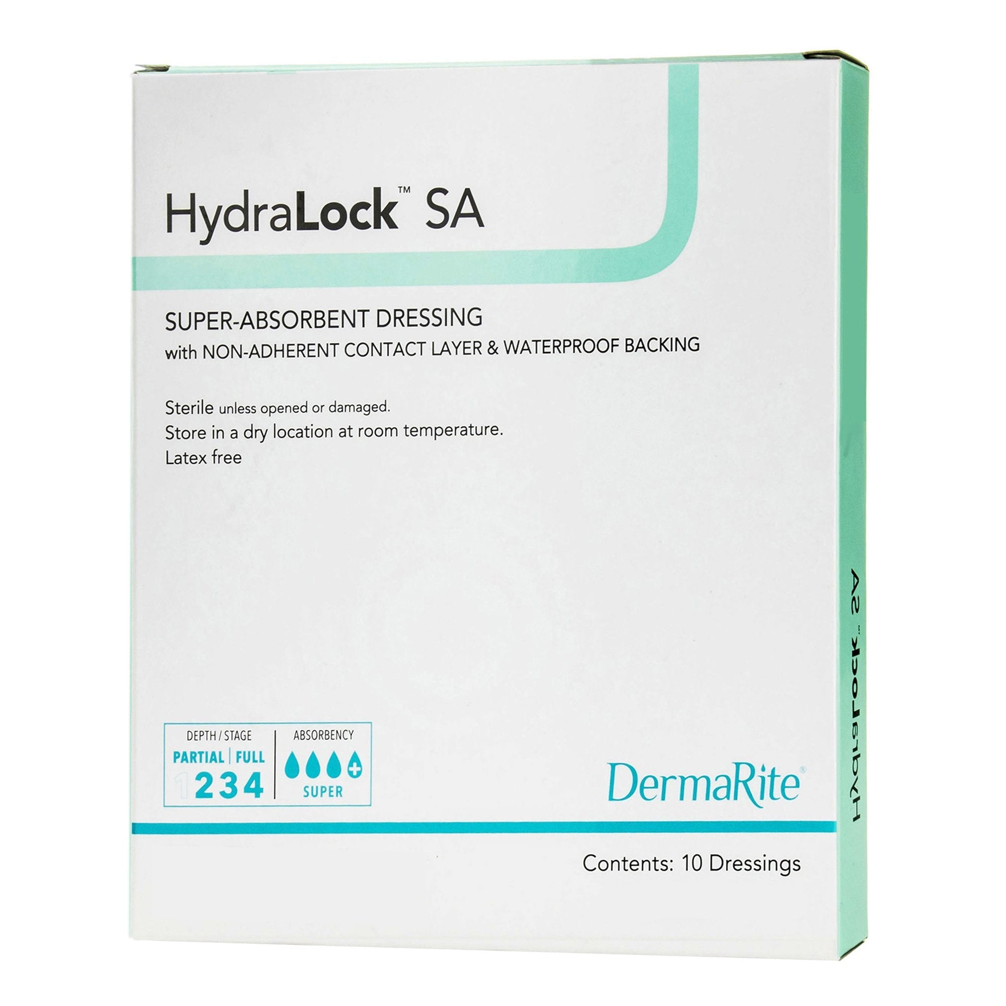 HydraLock™ Super Absorbent Dressing, 6 x 10 Inch (10 Units)