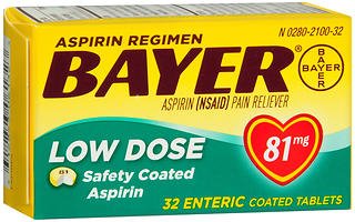 Bayer® Low Dose Aspirin (1 Unit)