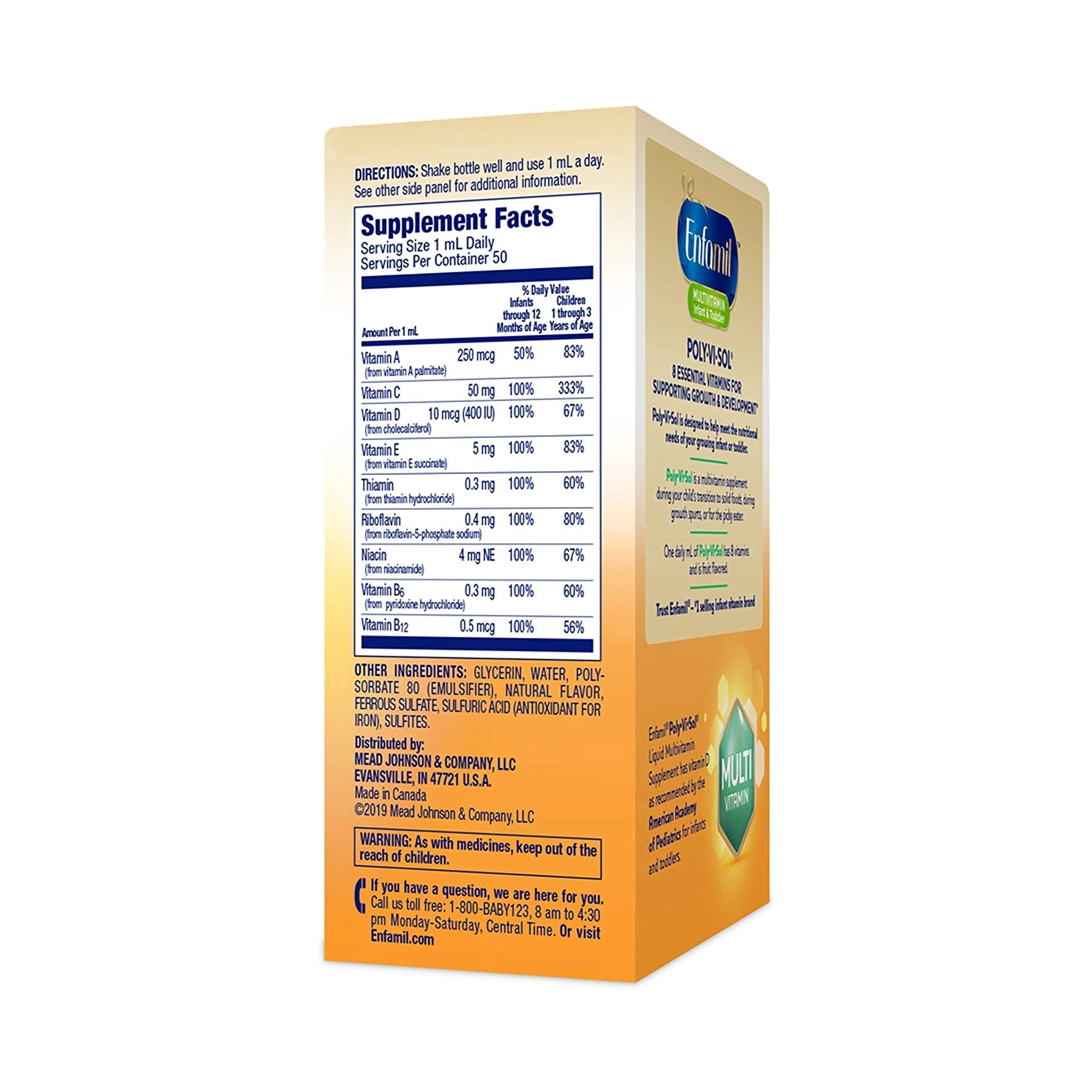 Poly·Vi·Sol® Vitamin A Pediatric Multivitamin Supplement (1 Unit)