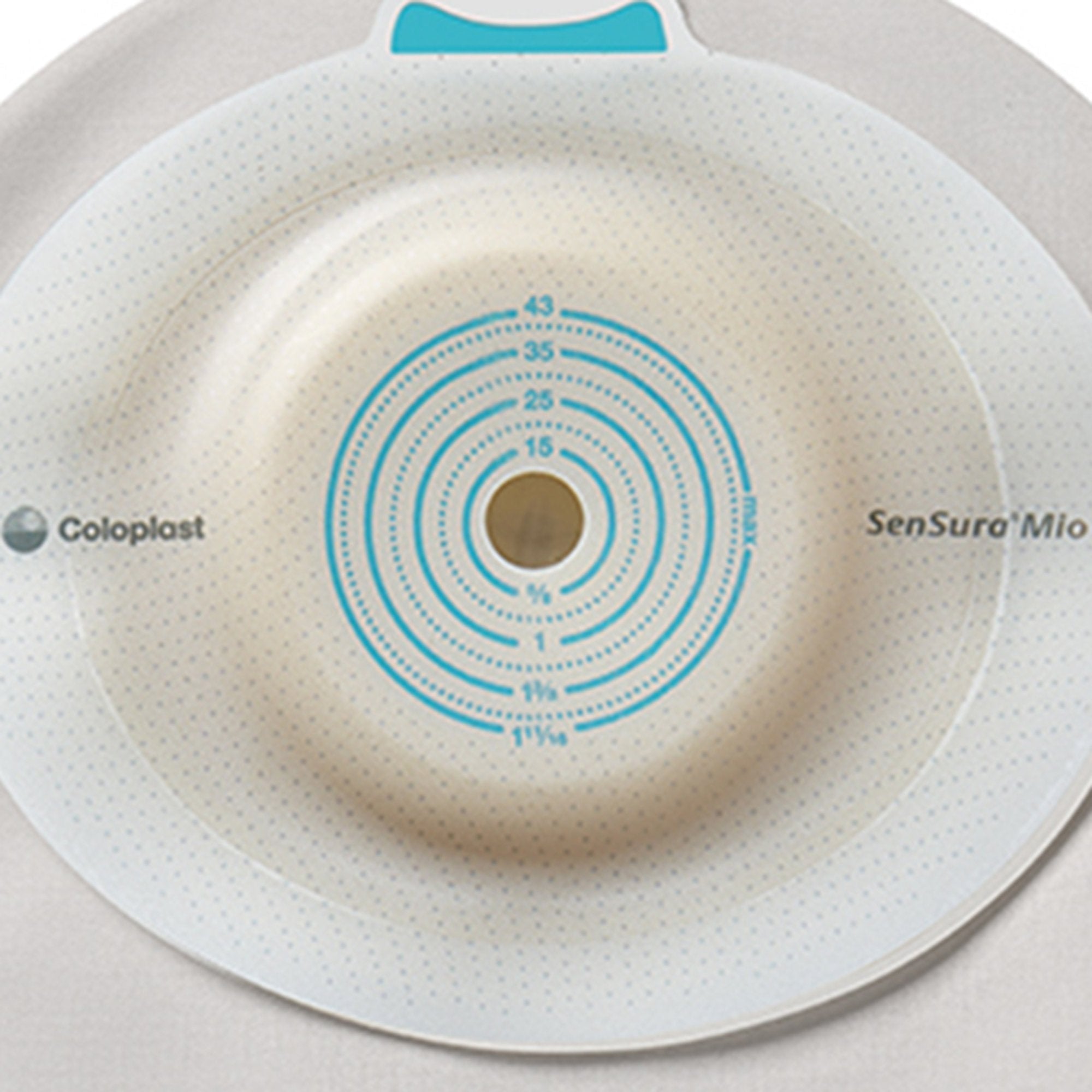 SenSura® Mio High Output One-Piece Drainable Transparent Ostomy Pouch, 10 to 43 mm Stoma (10 Units)