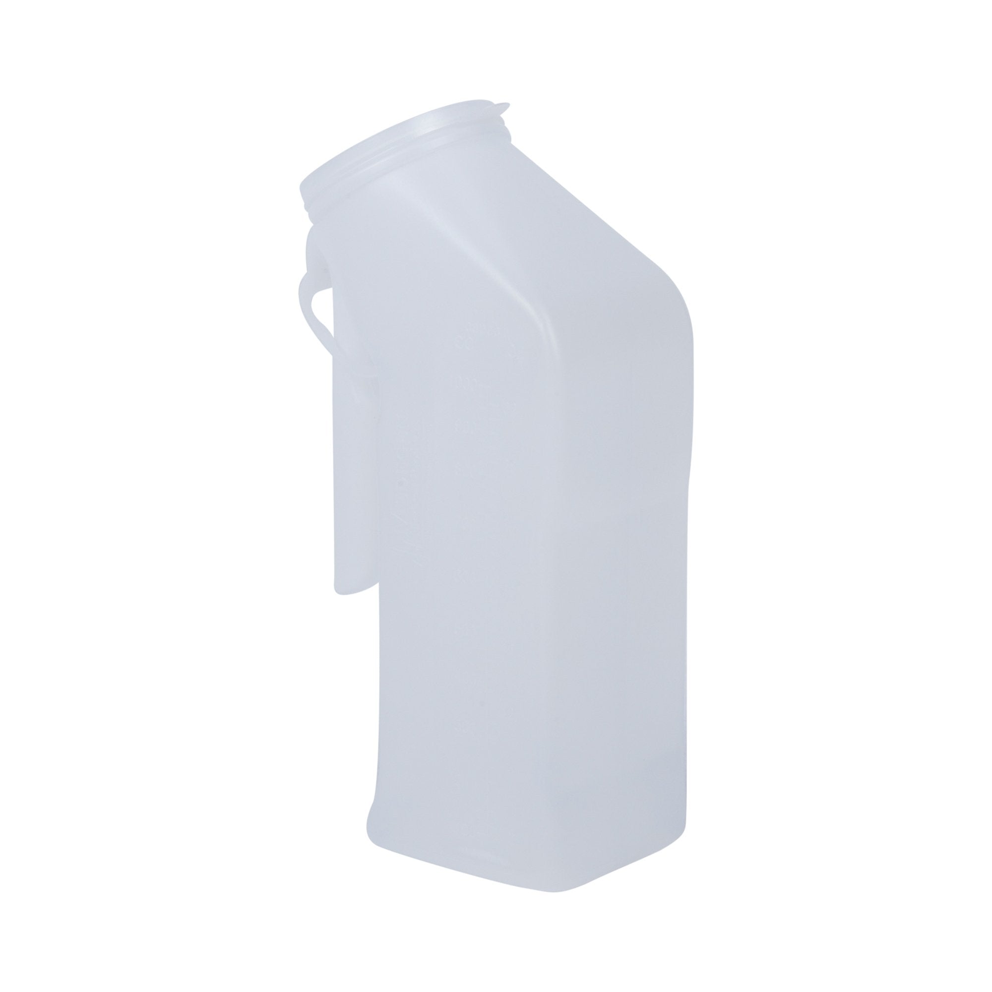 McKesson Male Urinal with Lid - 1000 mL Capacity, Hospital Grade, 50 Pack
