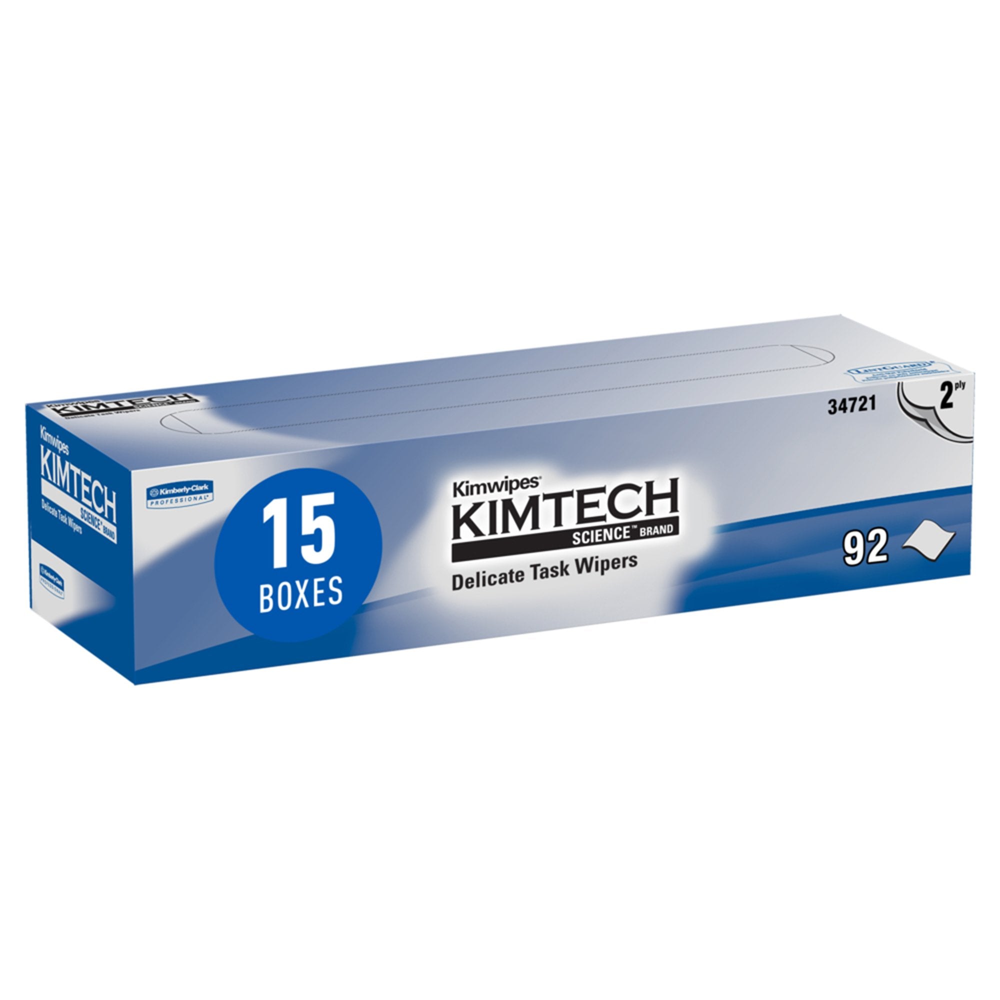 Kimtech Science™ Kimwipes™ Delicate Task Wipes, 2-Ply (15 Units)