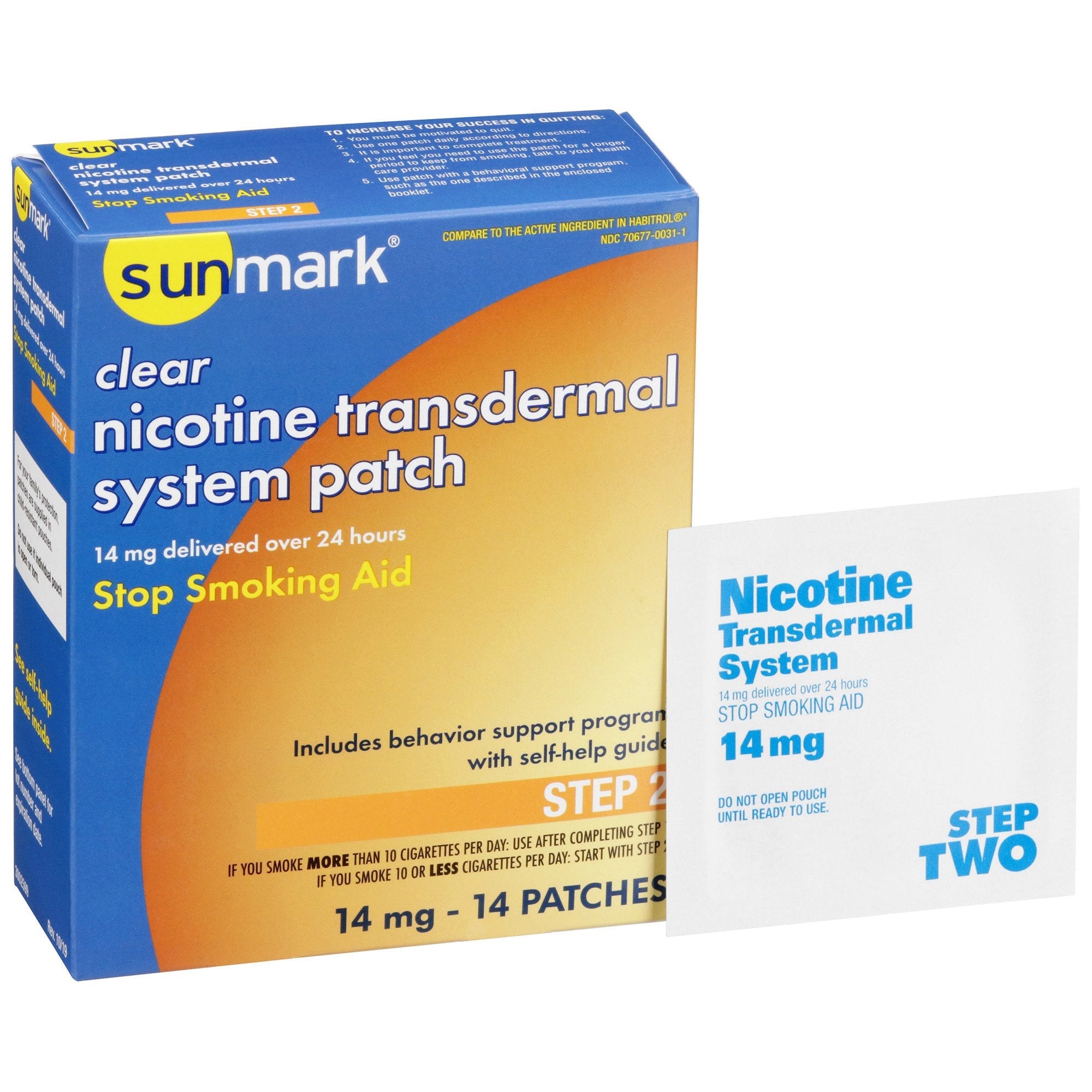 sunmark® 14 mg Nicotine Polacrilex Stop Smoking Aid (14 Units)