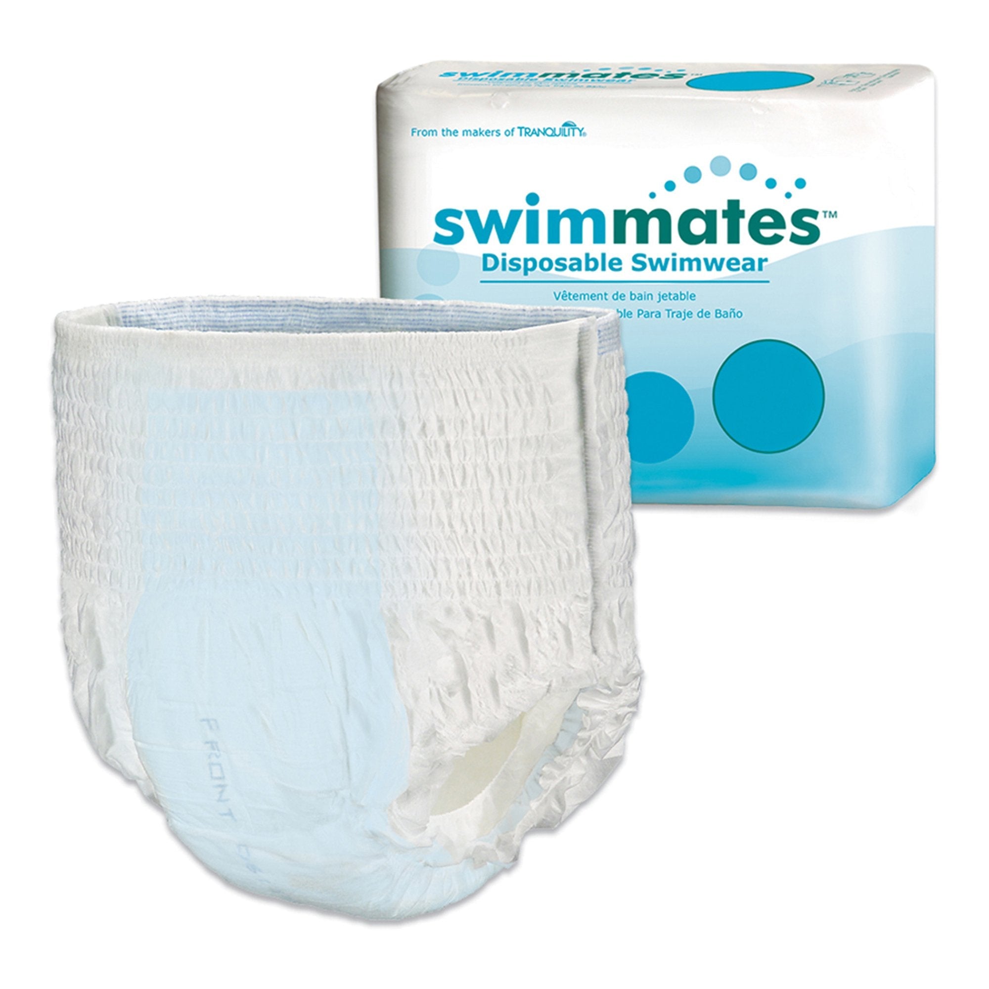 Swimmates™ Bowel Containment Swim Brief, Small (4 Units)