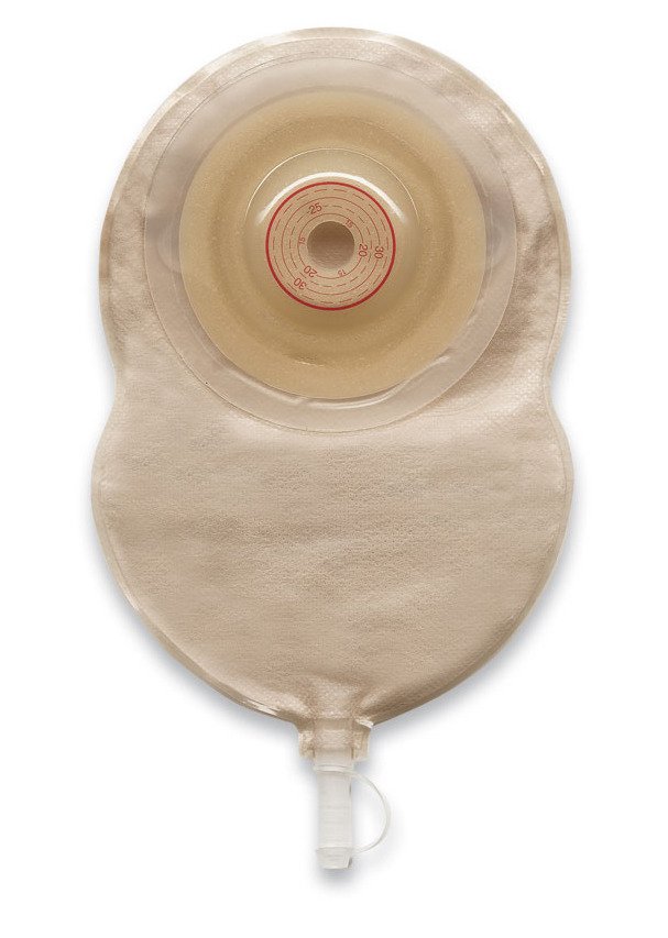 Esteem® + Flex One-Piece Drainable Opaque Urostomy Pouch, 7½ Inch Length, 3/8 to 1-11/16 Inch Stoma (10 Units)