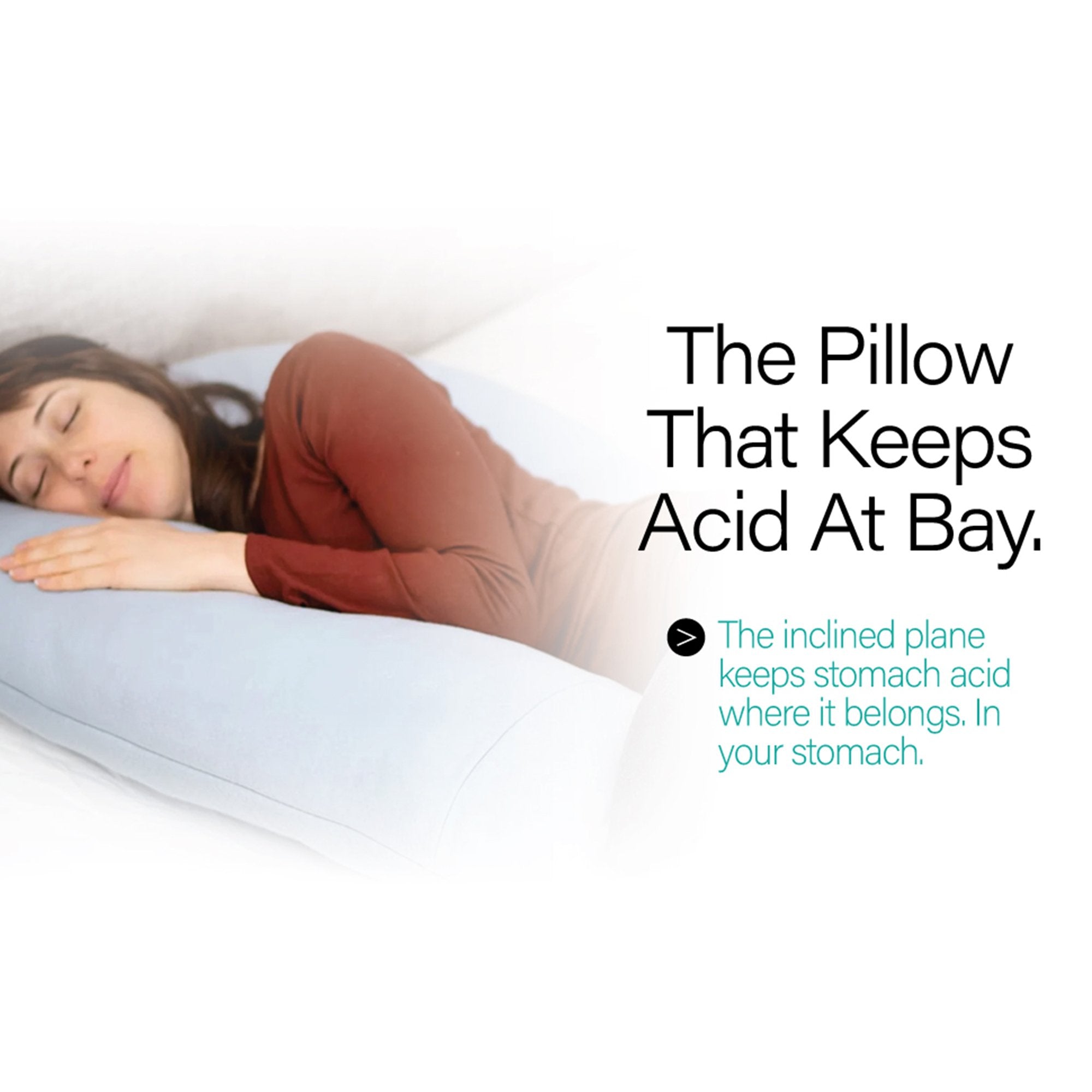 Kanjo Acid Reflux and Pain Relief C Pillow (1 Unit)