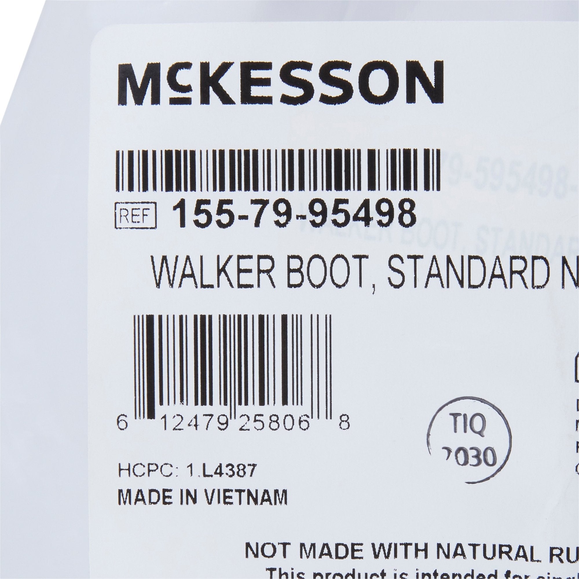 McKesson Standard Walker Boot, Extra Large (1 Unit)