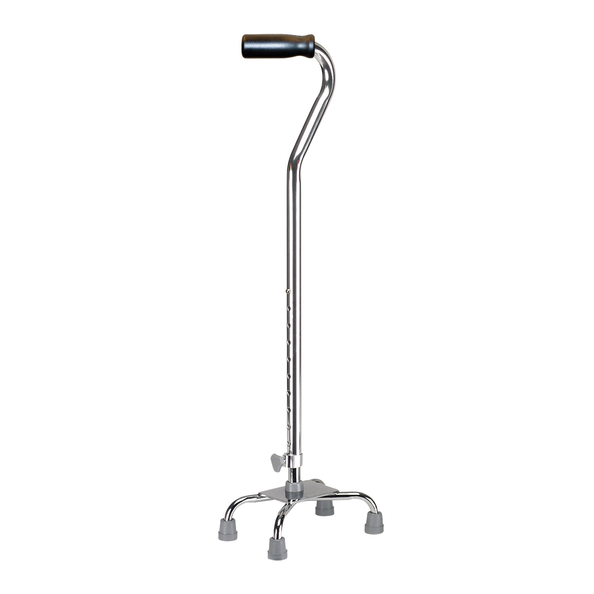 drive™ Aluminum Small Base Quad Cane, 30 – 39 Inch Height (1 Unit)