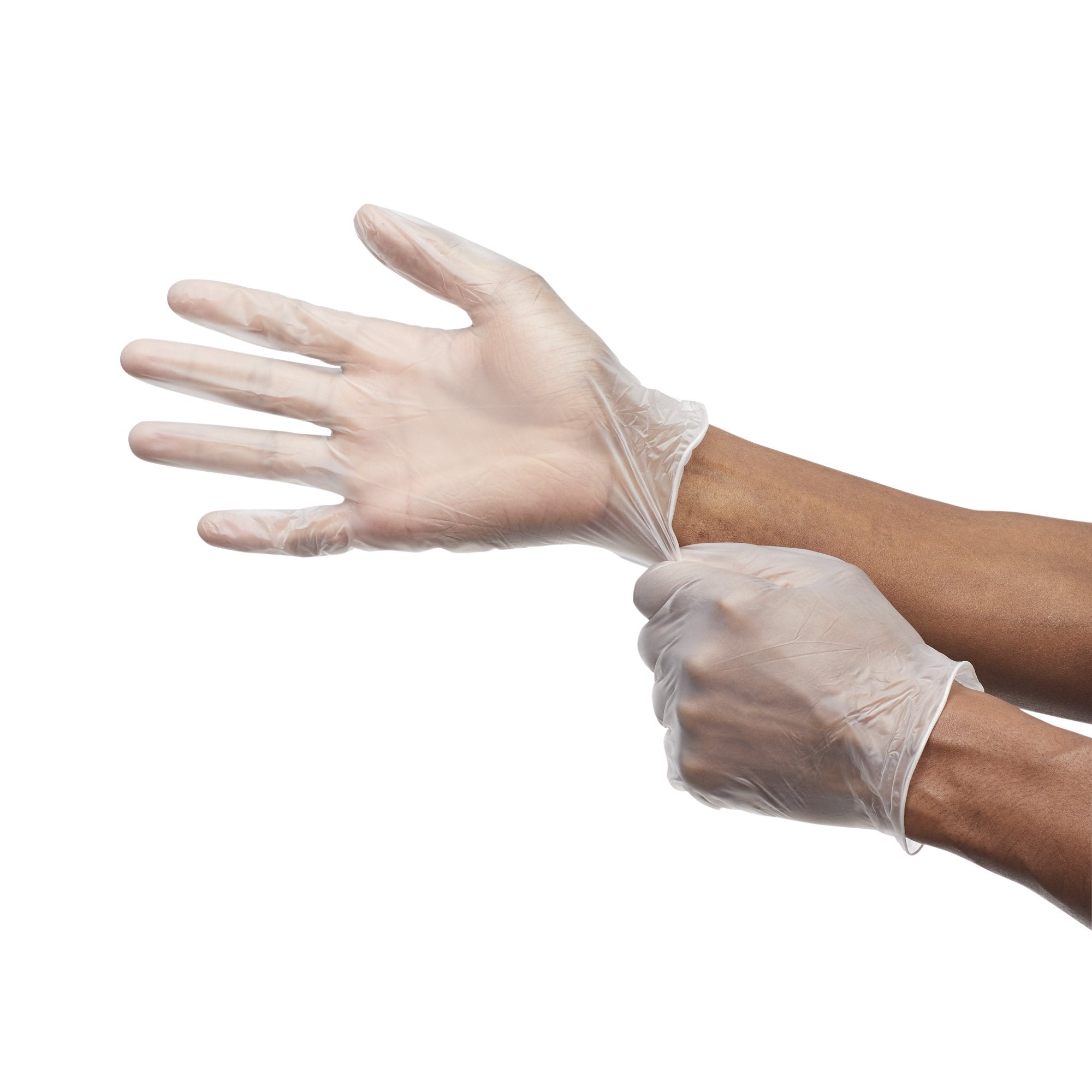 Trilon® Vinyl Exam Glove, Extra Large, Clear (100 Units)