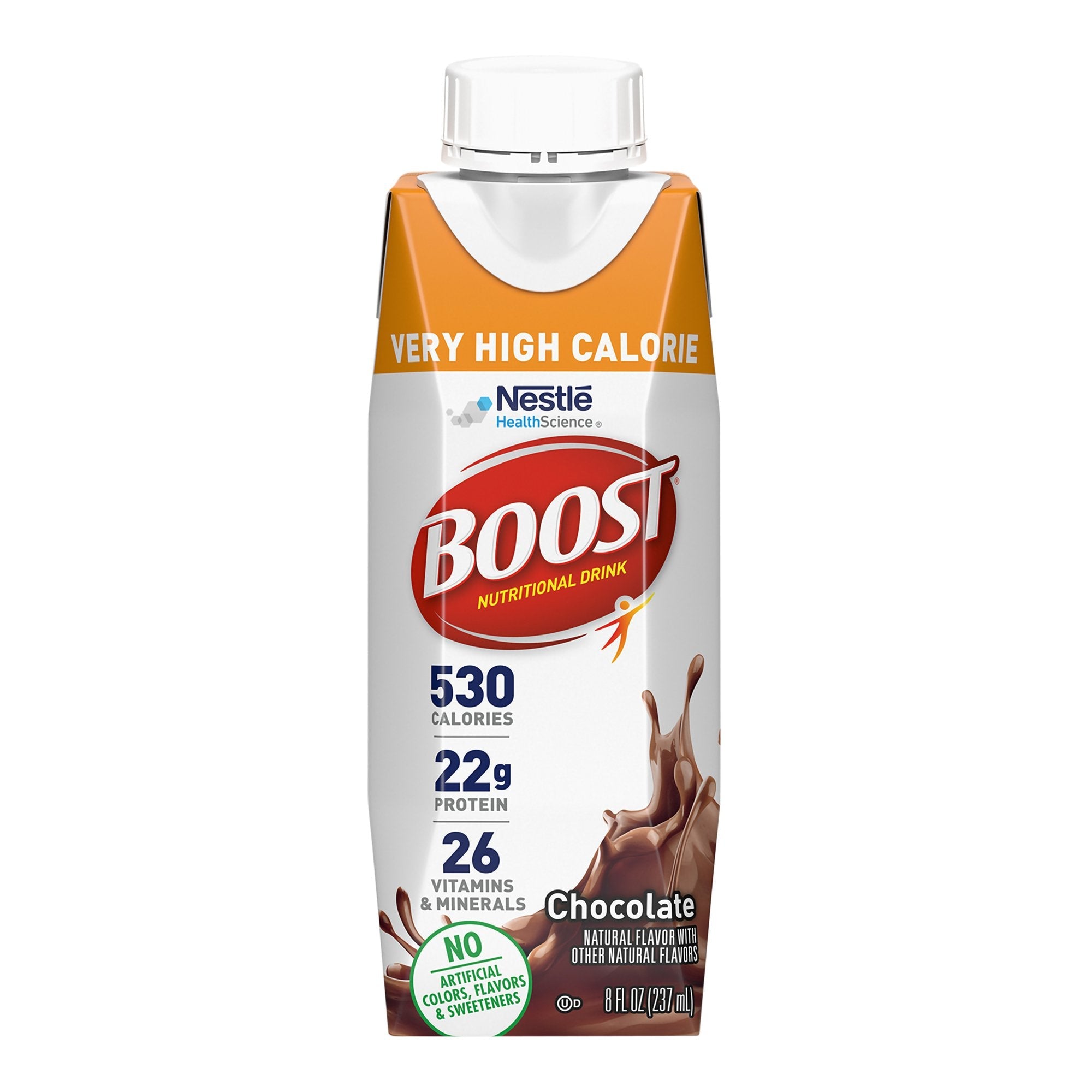 Boost® High Calorie Chocolate Drink - Nutritional Support, 8oz (24 Pack)