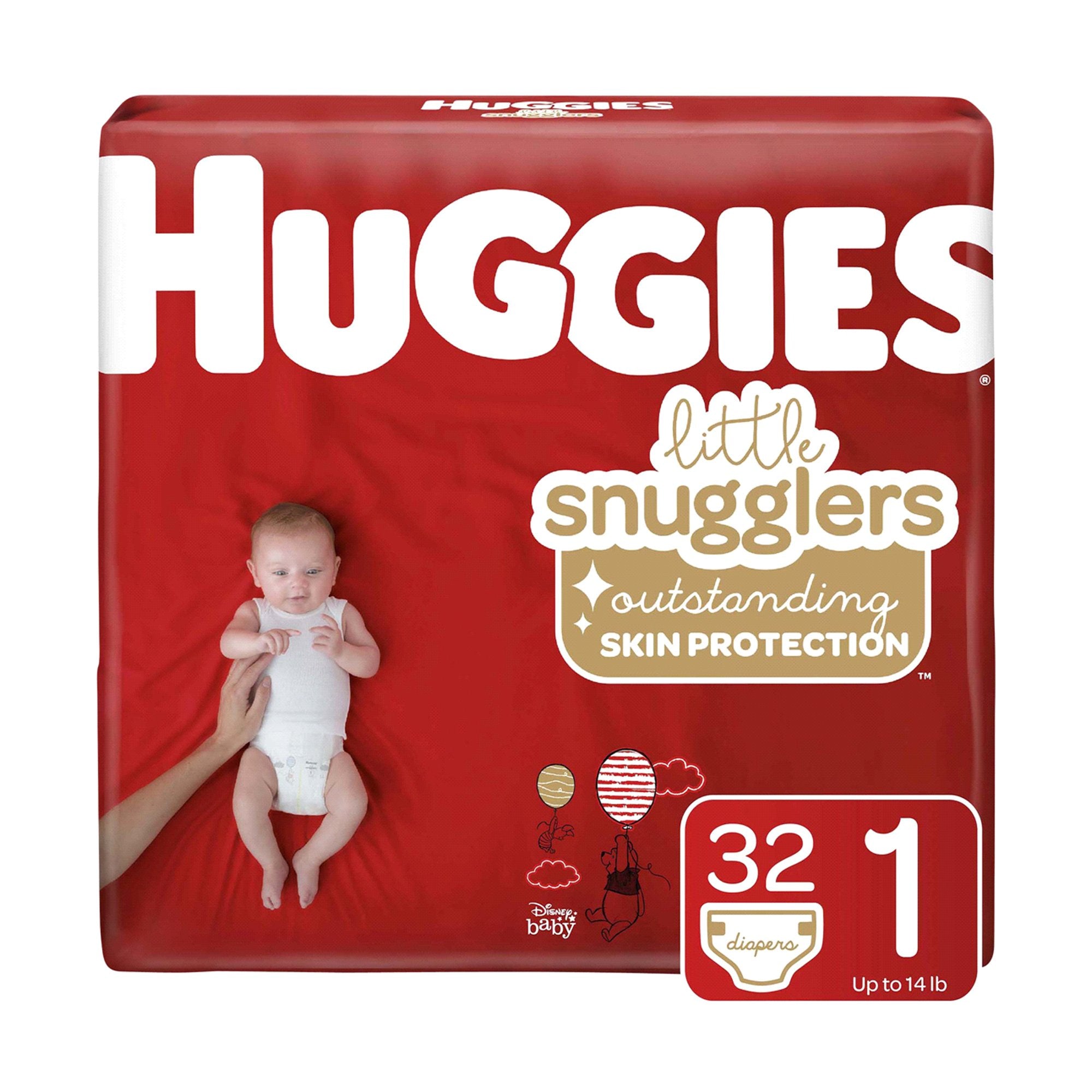 Huggies® Little Snugglers Diaper, Size 1 (32 Units)